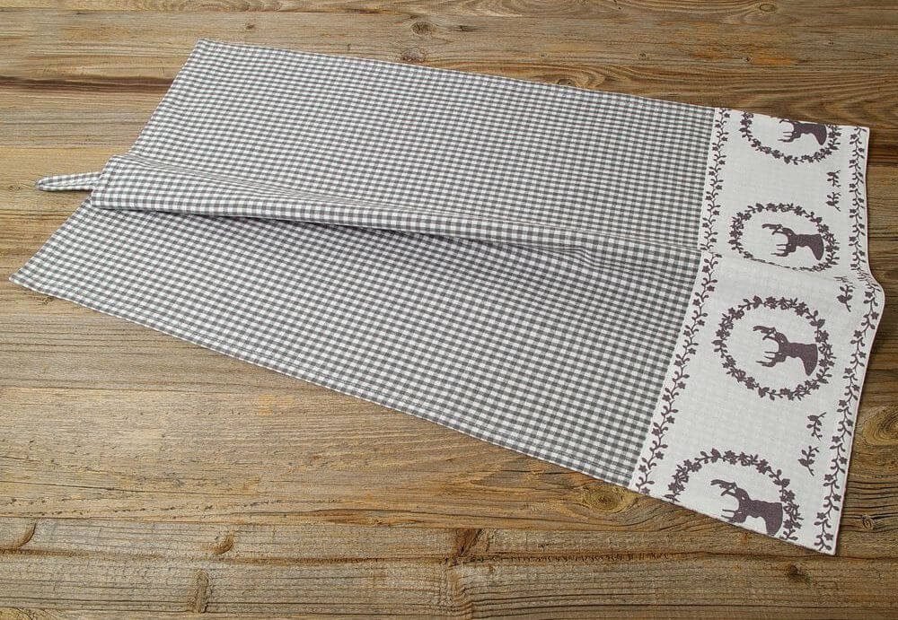 matches21 HOME & HOBBY Geschirrtuch Geschirrtuch RESI Landhaus 50x70 3 Farben, (1-tlg)