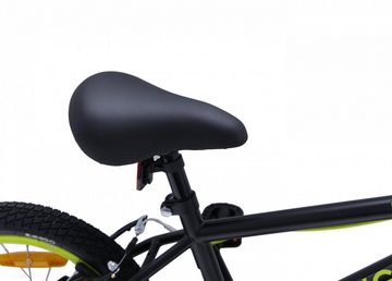 KXD Mountainbike 16 Zoll Kinderfahrrad Jungenfahrrad Kinderrad Bike Fahrrad BMX Gelb