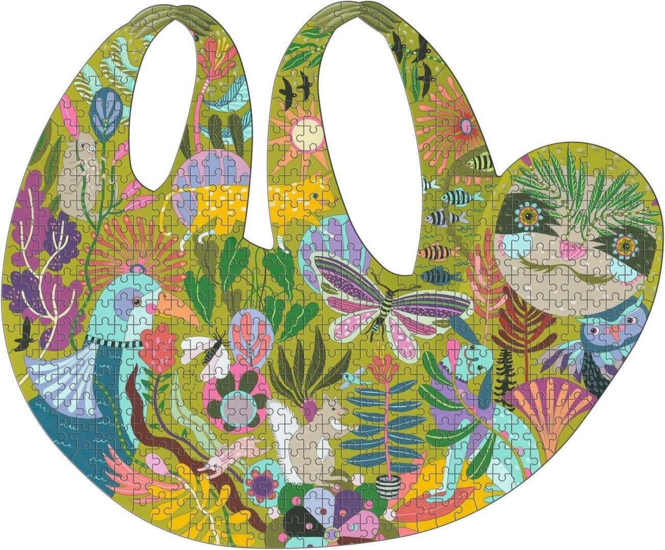 DJECO Konturenpuzzle DJECO Obrysov Puzzle Lazy 500 dlks, Puzzleteile