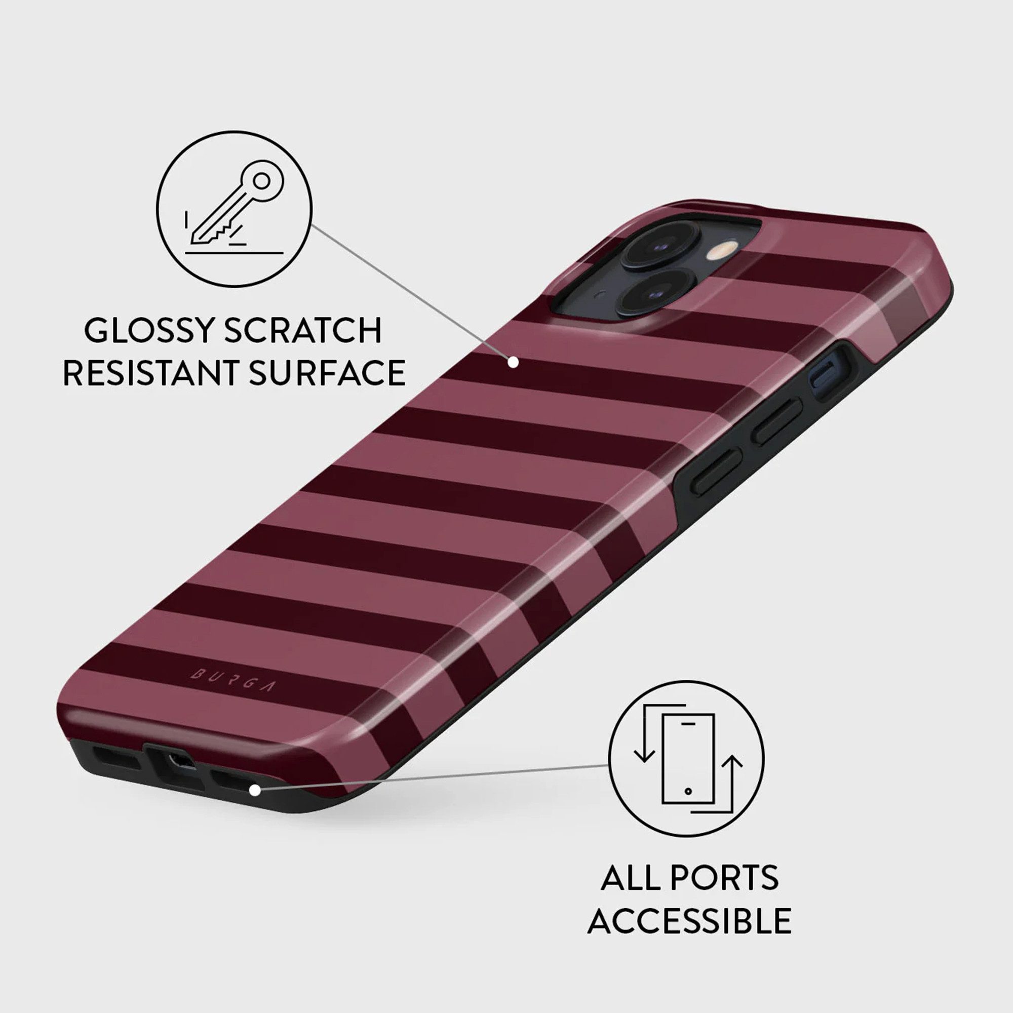 BURGA Backcover Burga Tough Back Cover MagSafe Apple iPhone 14 - Spellbound