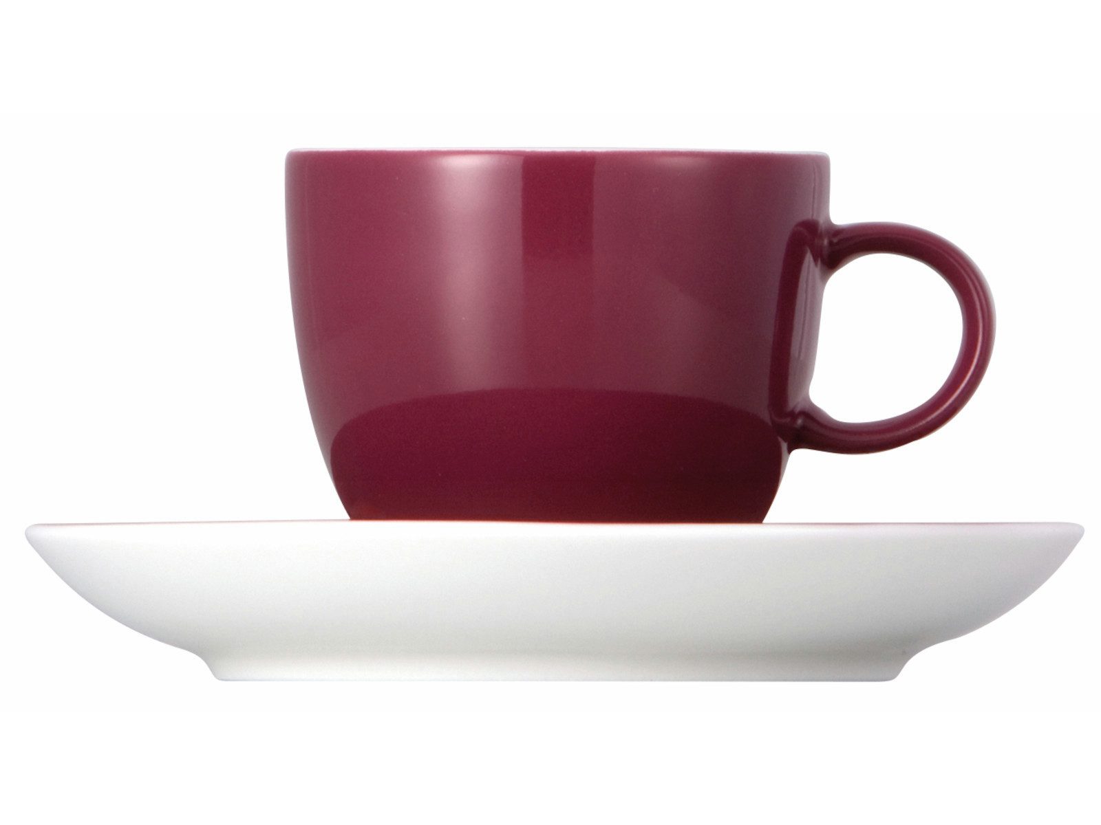 Thomas Porzellan Espressotasse Sunny Day Fuchsia Espresso-/Mokkatasse 2tlg., Porzellan