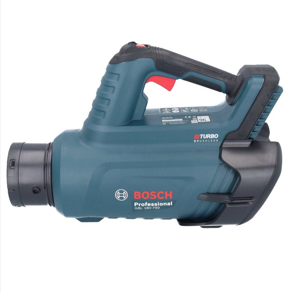 Bosch Professional Akku-Laubbläser GBL 18V-750 Professional Akku Gebläse 18 V BITURBO Brushless + 1x