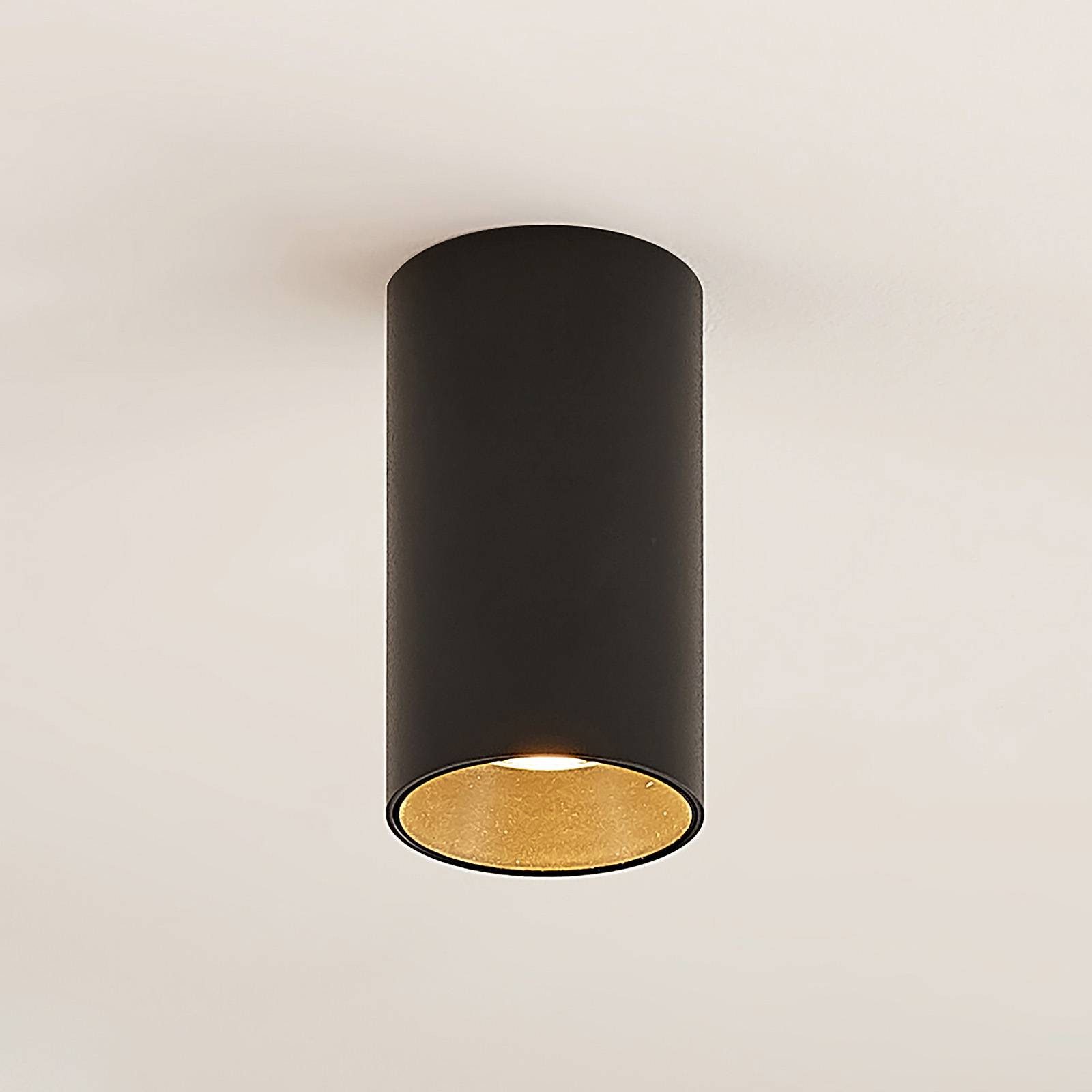 Arcchio Deckenleuchten Brinja, Metall, Schwarz IP20, 1 x 10 W LED