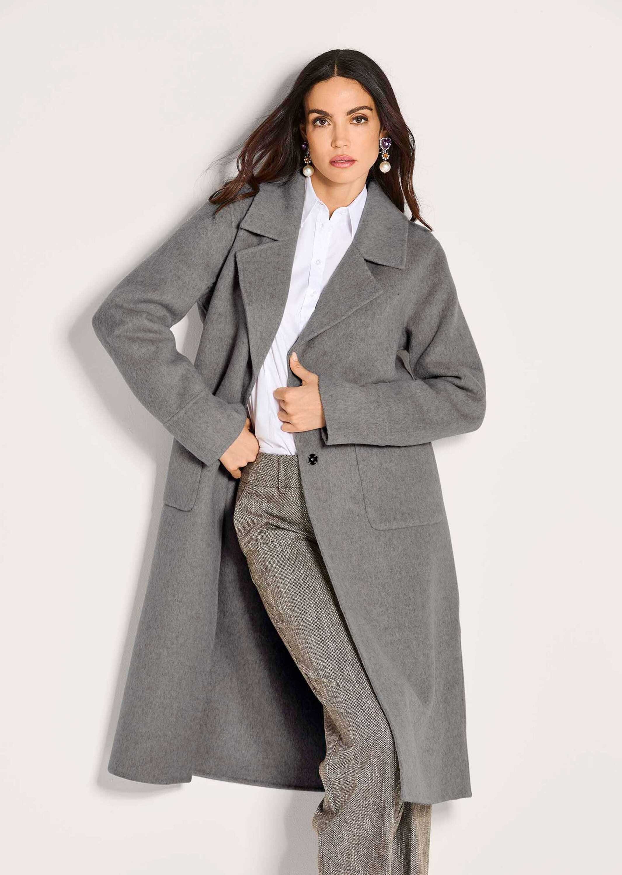 MADELEINE Kurzmantel Doubleface-Mantel mit Kaschmir Weicher Wollmix-Mantel günstig online kaufen