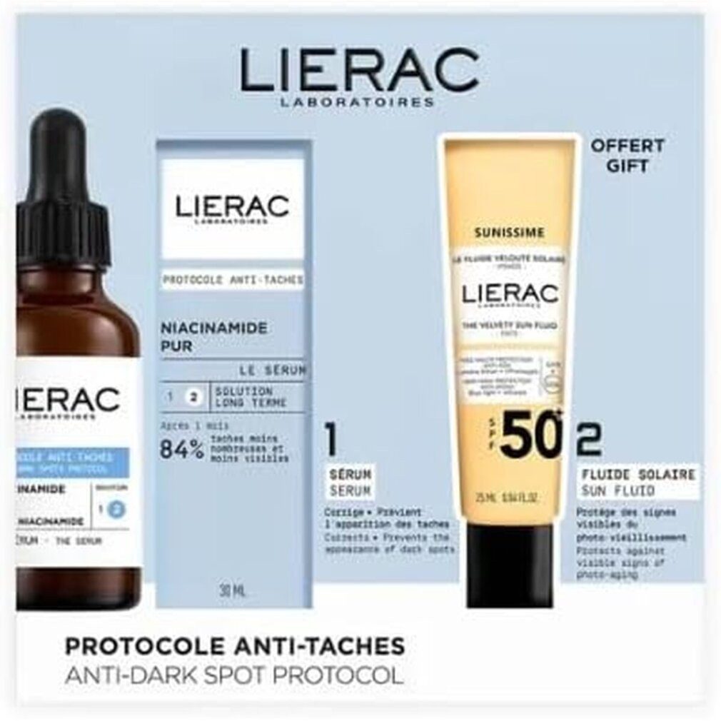 LIERAC Körperpflegemittel 2-teiliges ETUI, FLECKENRESISTENT PROTOCOL