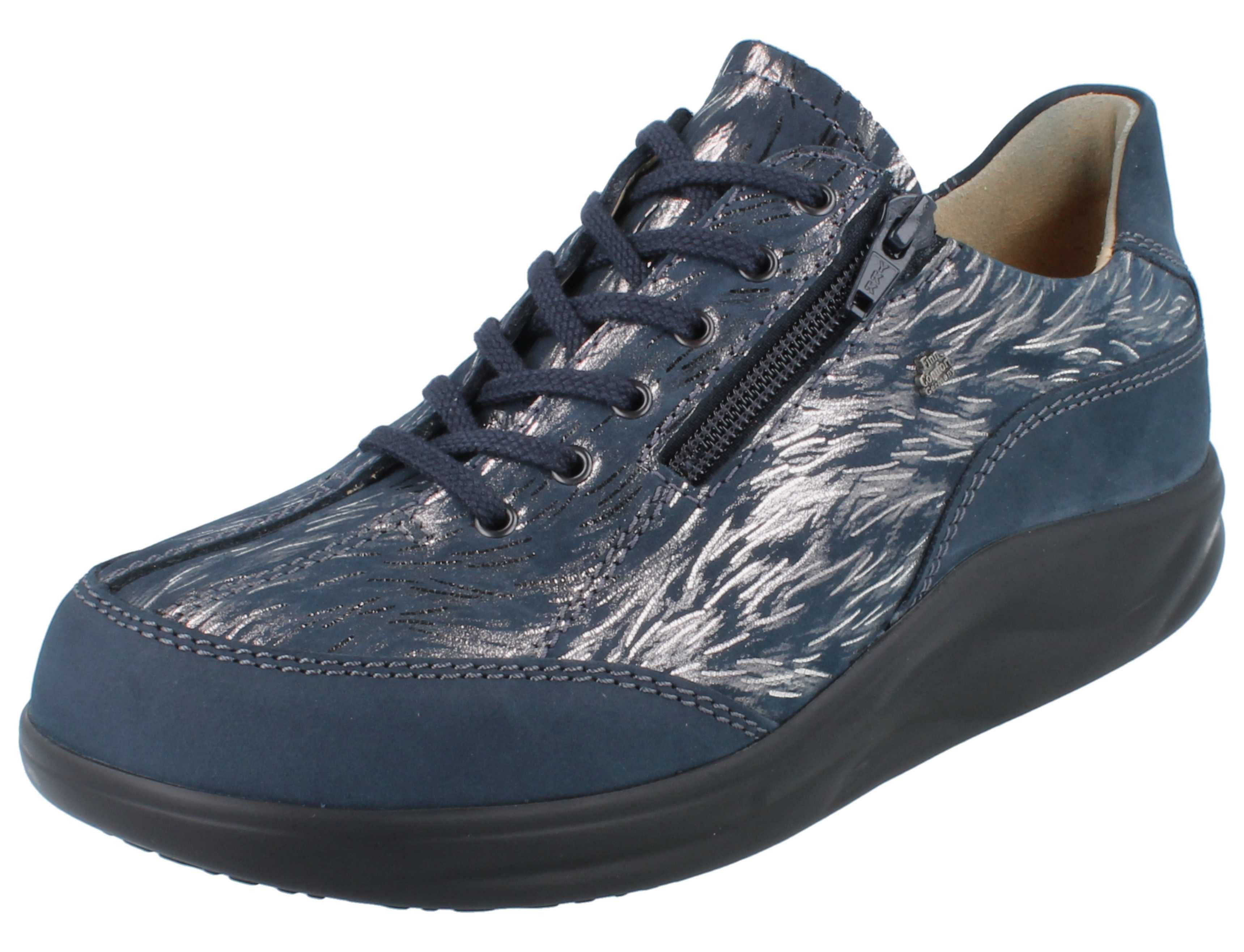 Finn Comfort FINN COMFORT FINNAMIC Otaru Damen Schnürschuhe mit Reißverschluss Schnürschuh Wechselfußbett
