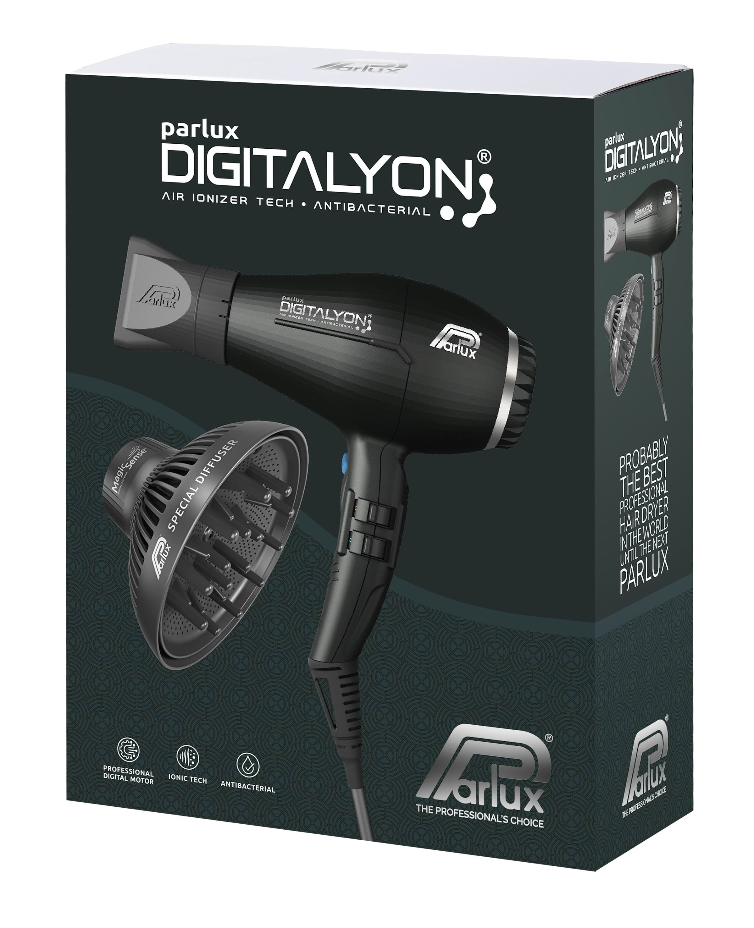 Parlux Ionic-Haartrockner Parlux Digitalyon mit Magic Sense grau