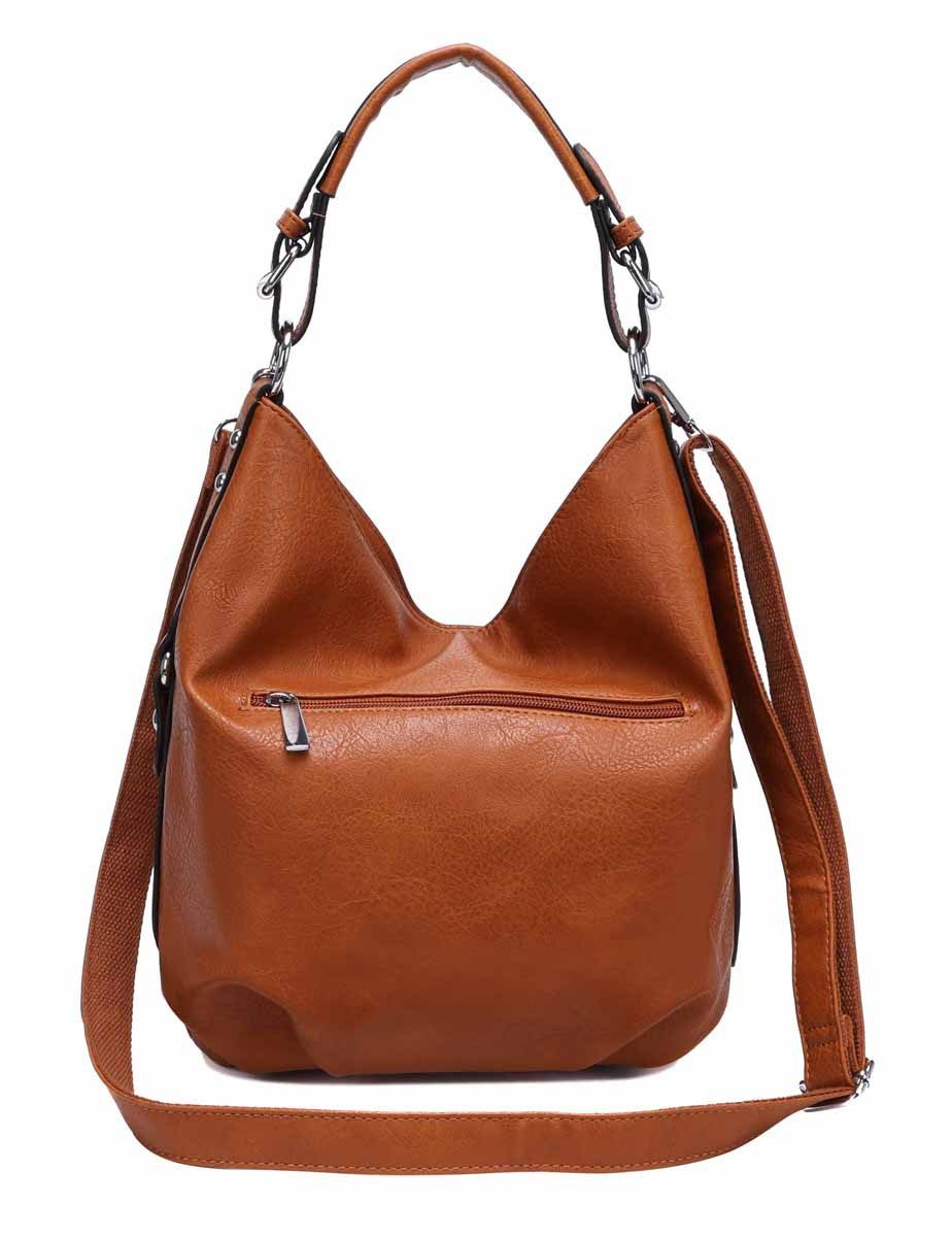ITALYSHOP24 Schultertasche DAMEN SHOPPER Hobo Bag Umhängetasche Handtasche City Bag Cross-Over (Spar-Set: Henkel Tasche mit Schultergurt, Workbag Leder Optik, 2-tlg., mit Henkel und Schultergurt), Damentasche Freizeit Abend Leder Optik Henkeltasche Reise Crossbody