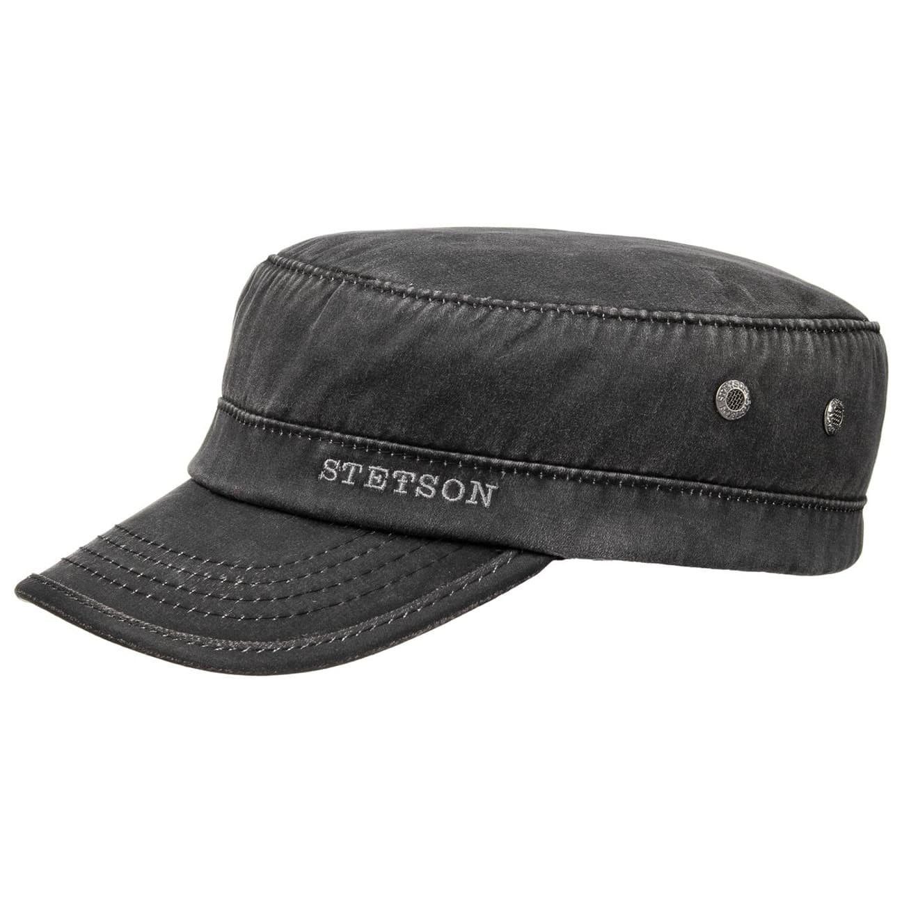 Stetson Army Cap (1-St) Urbancap mit Schirm schwarz