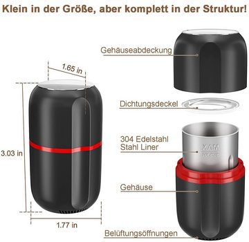 HYTIREBY Kaffeemühle Kaffeemühle 150w Elektrische Kaffeemühle, 304 Edelstahl Klingen Multi-Way Einfach Zu Bedienen