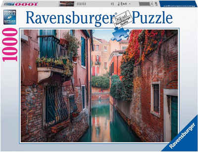 Ravensburger Puzzle Herbst in Venedig, 1000 Puzzleteile, Made in Germany, FSC® - schützt Wald - weltweit