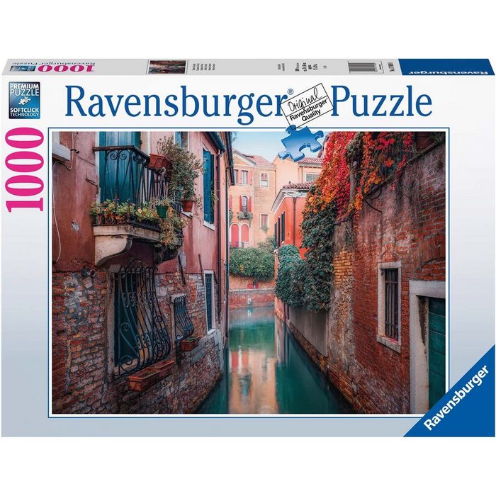 Ravensburger Puzzle »Herbst in Venedig« 1000 Puzzleteile Made in Germany FSC® - schützt Wald - weltweit