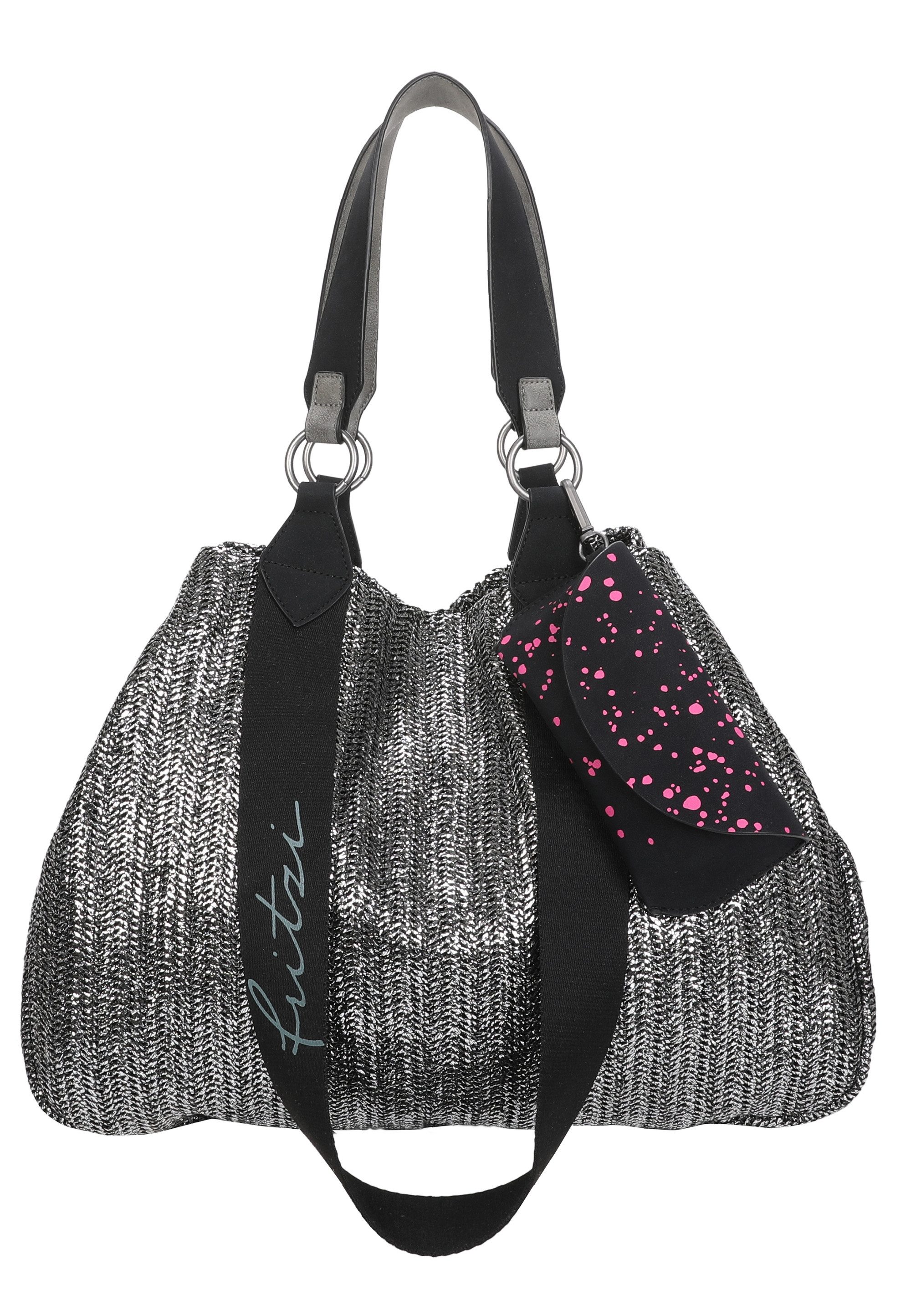 Henkeltasche Izzy Medium Limited Painted Straw