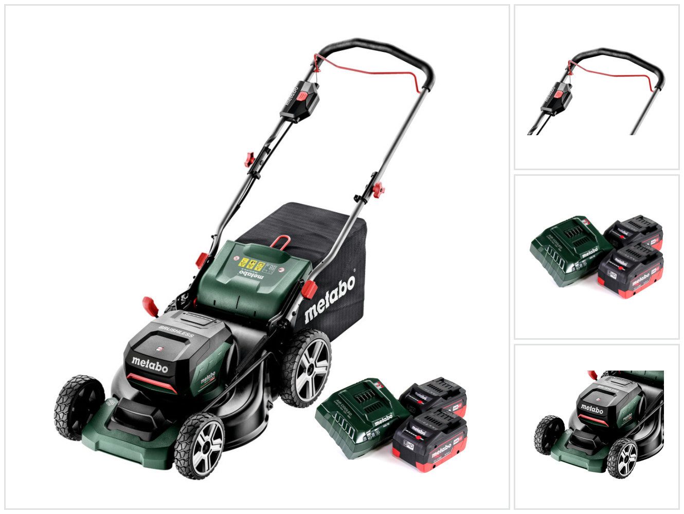 metabo Akkurasenmäher RM 36-18 LTX BL 46 Akku Rasenmäher 36 V (2x 18 V) 46 cm Brushless +