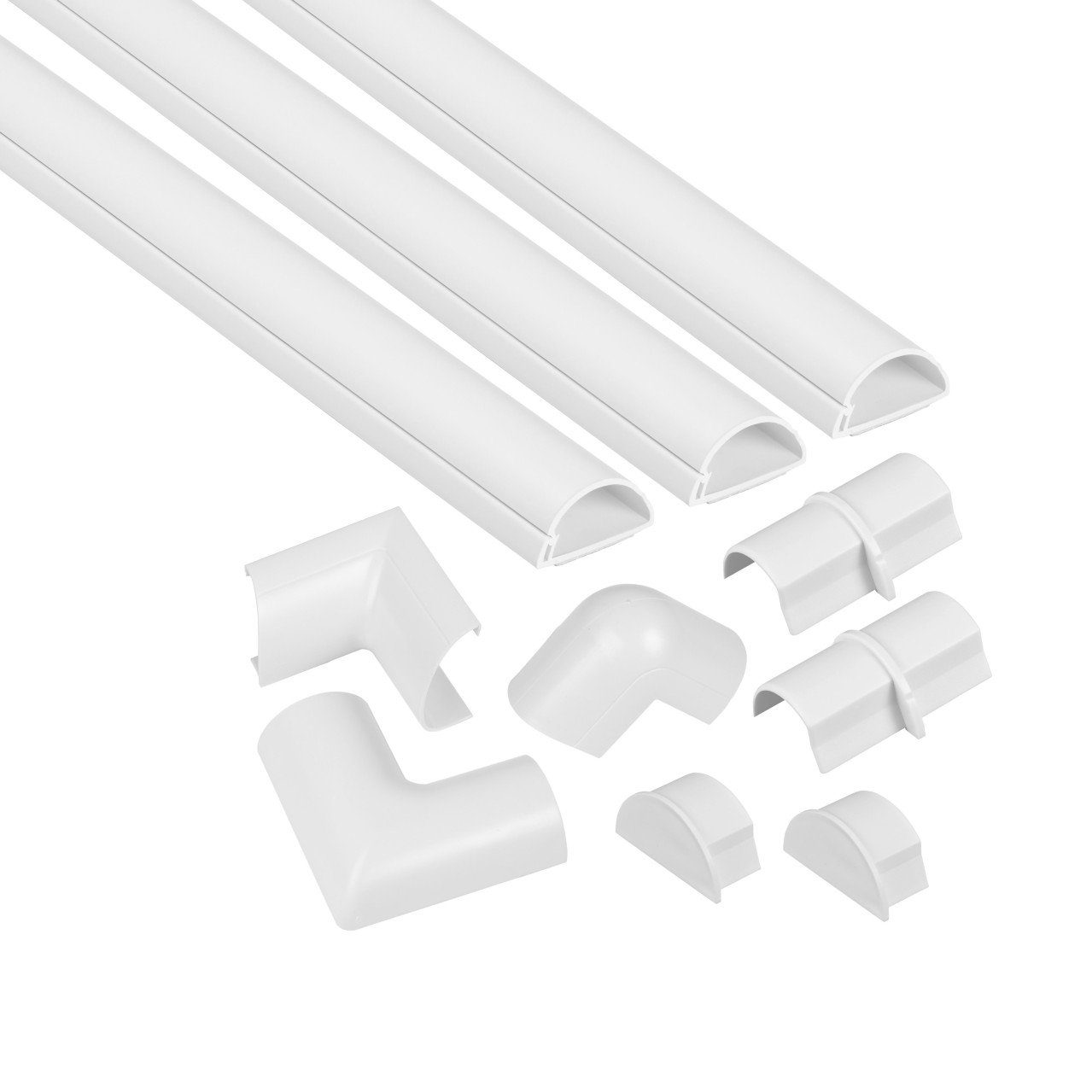 UNITEC Kabelkanal Unitec Design Kabelkanalset 30 x 15 mm Set (3x 1m)