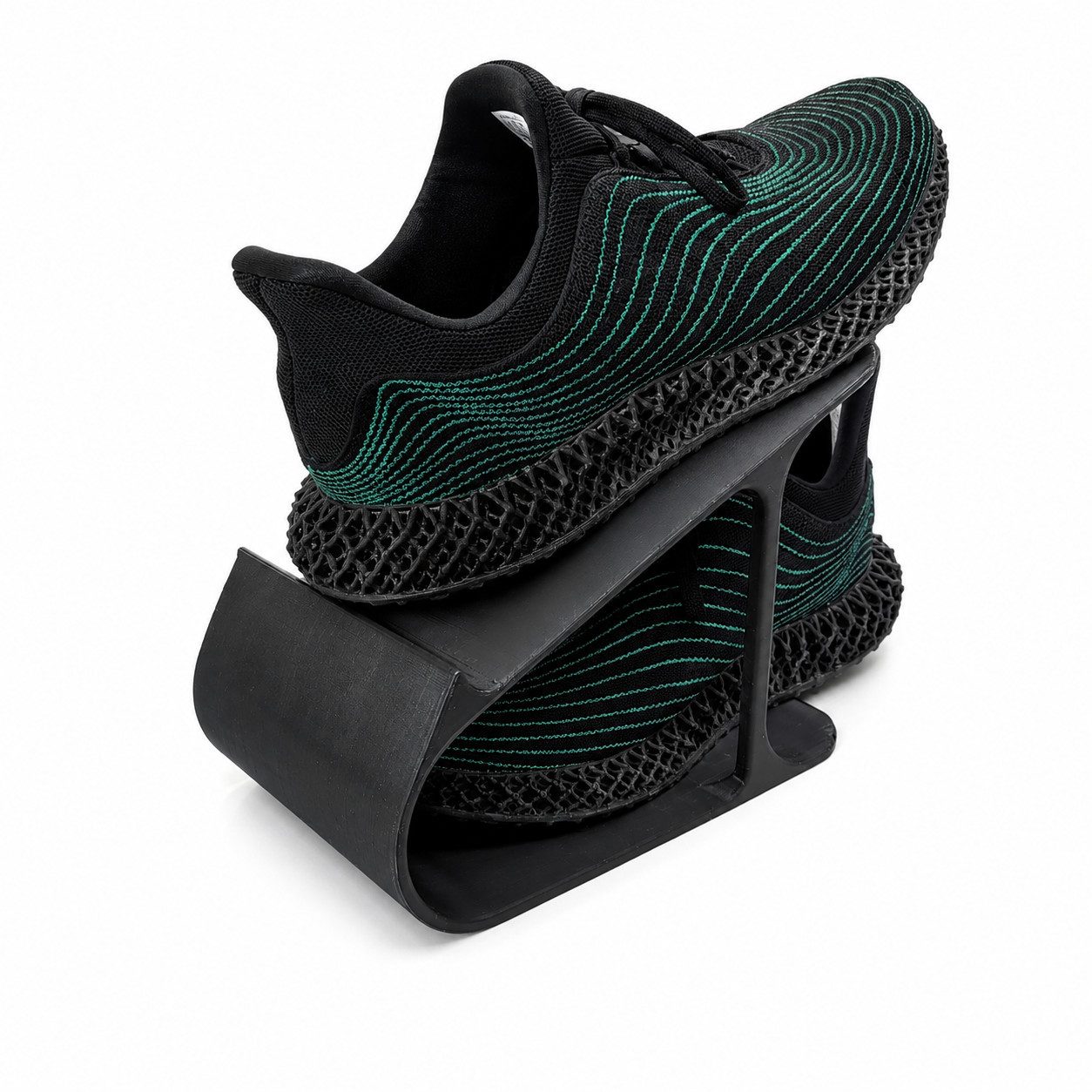Alpha Electronics Schuhständer Schuh Organizer Stapelbar, Platzsparender Schuhhalter für Sneaker & Sportschuhe Schuhregal