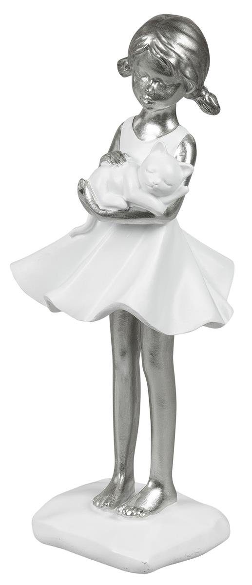 dekojohnson Dekofigur Dekofigur Ballerina Tänzerin Frauen-Statue 23cm