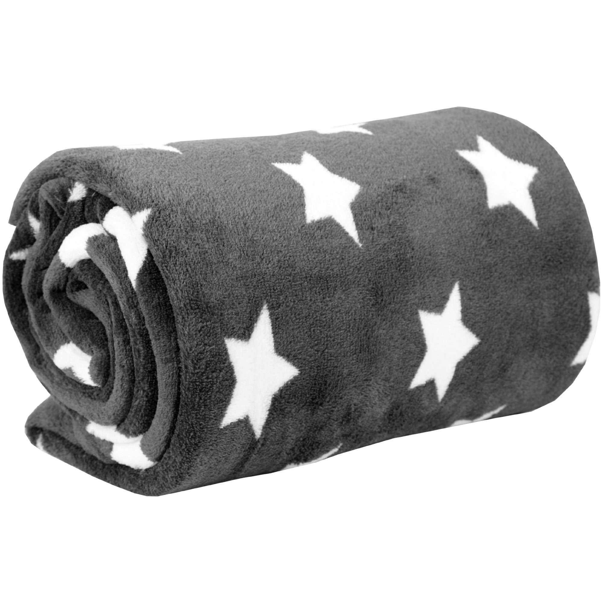 Wohndecke Sterne, Bestlivings, Kuscheldecke XXL Flauschdecke Microfaser-Dec günstig online kaufen