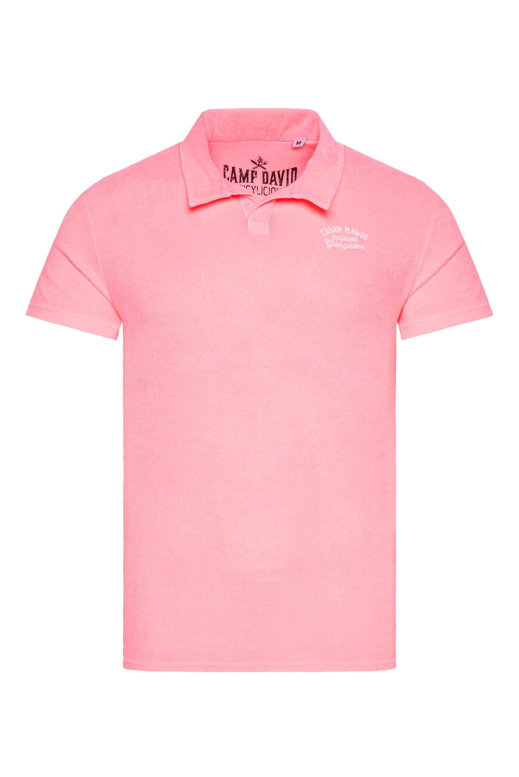 CAMP DAVID Poloshirt mit Stickerei günstig online kaufen
