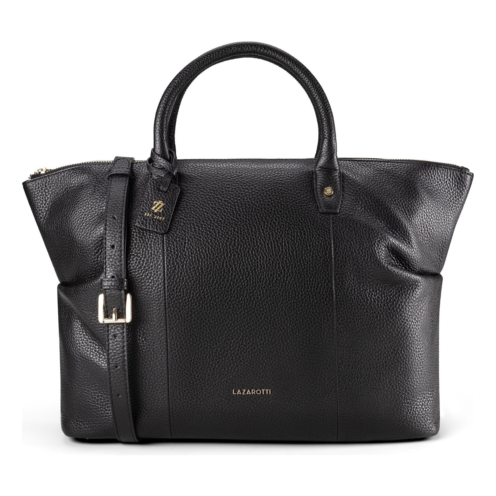 Lazarotti Shopper Bologna Leather Shopper Tasche Leder 36 cm