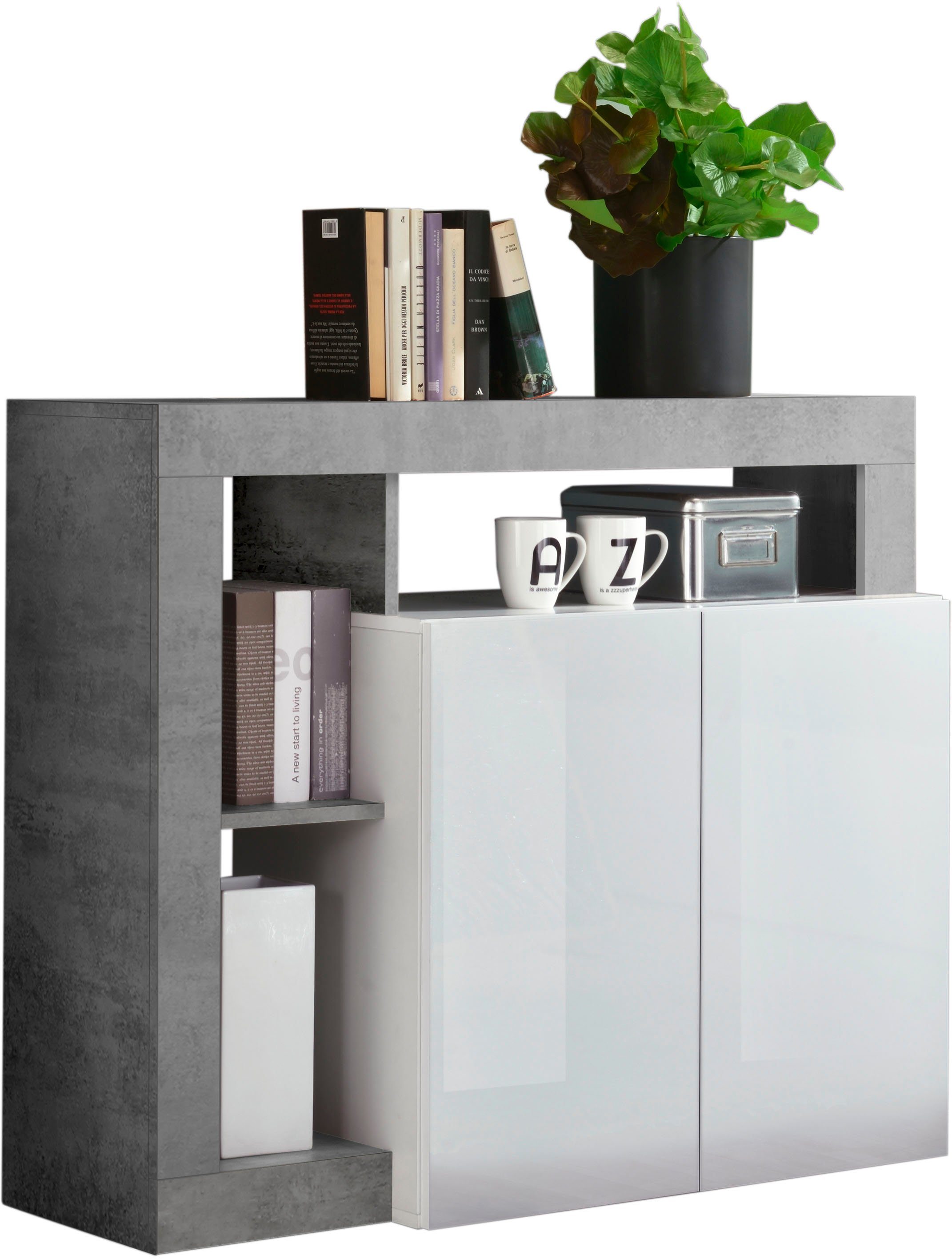 Home affaire Sideboard Hamburg, Breite 108 cm