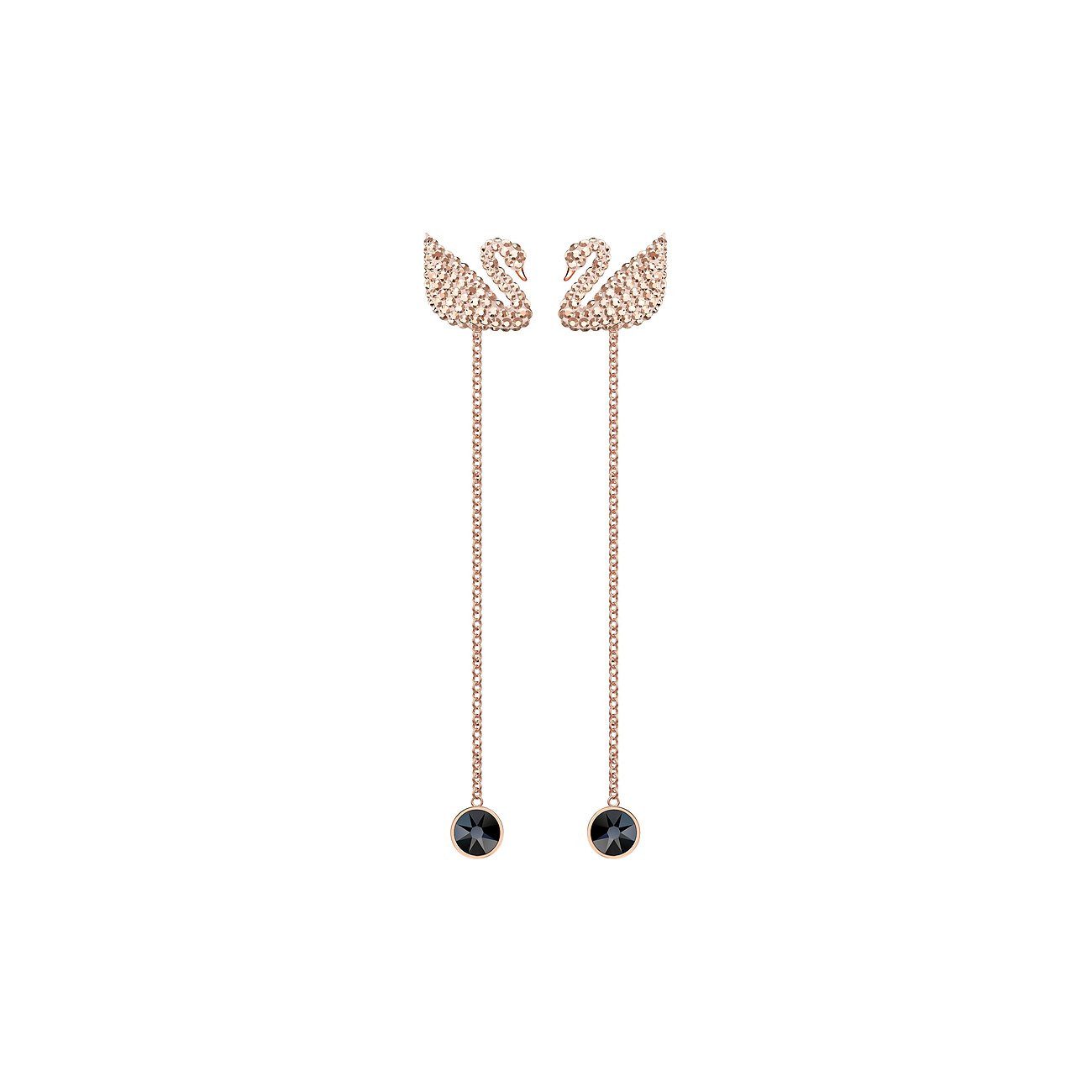Swarovski Paar Ohrhänger Iconic Swan 5373164 – Bild 2 von 3