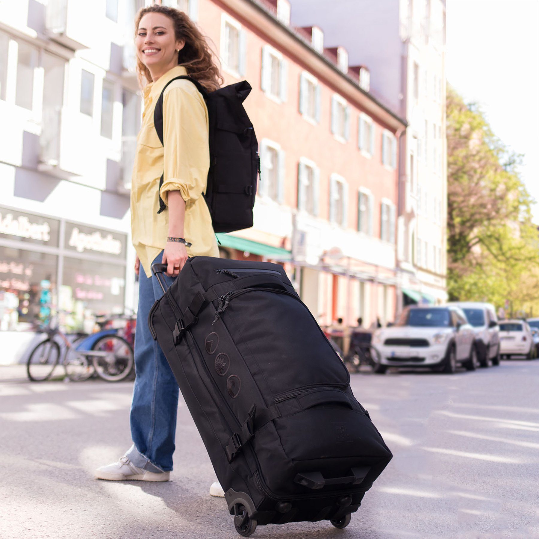 SONS OF ALOHA Reisetasche Reisetasche mit Rollen groß Duffle 80 cm XXL 140L günstig online kaufen