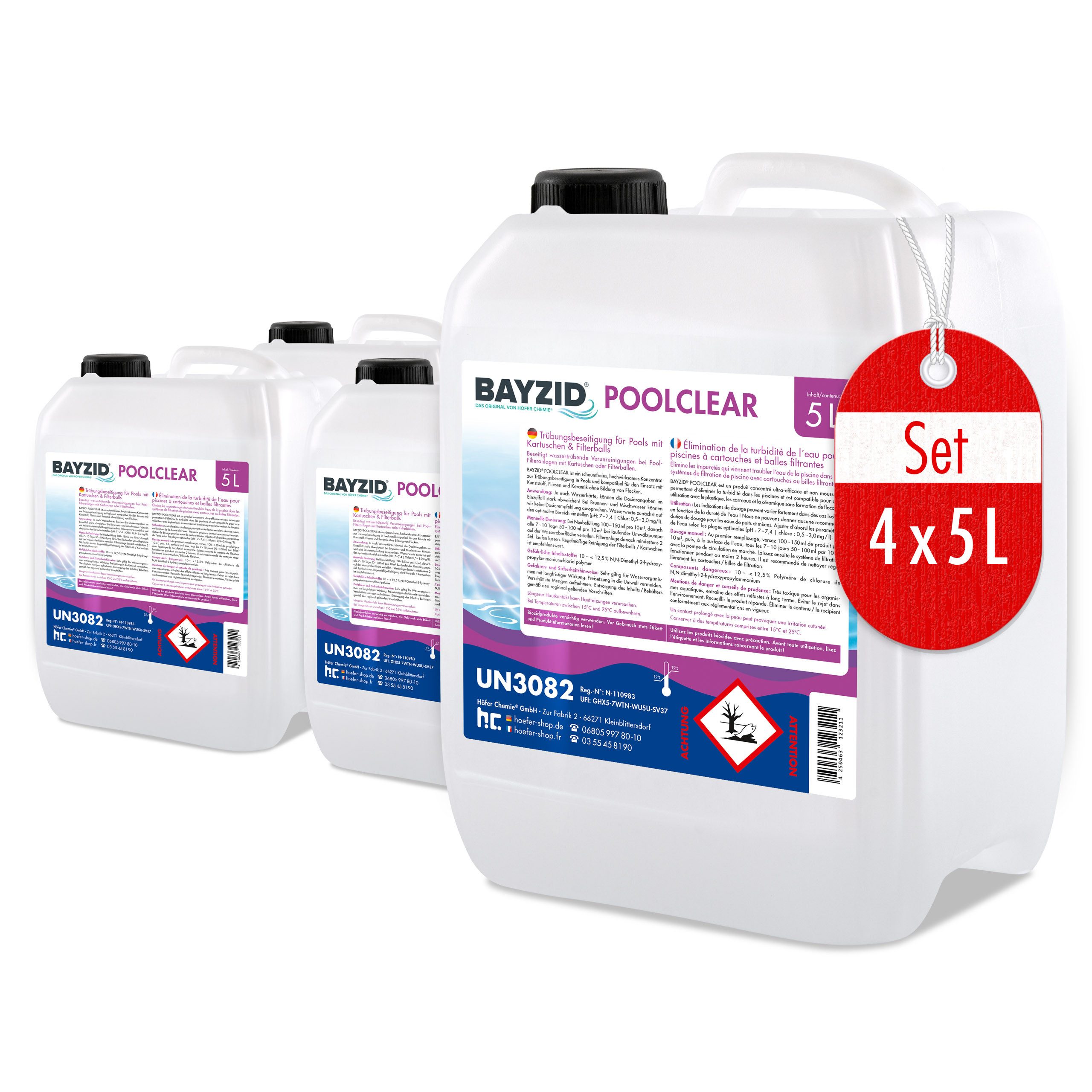 Höfer Chemie GmbH Poolpflege 4x 5 günstig online kaufen
