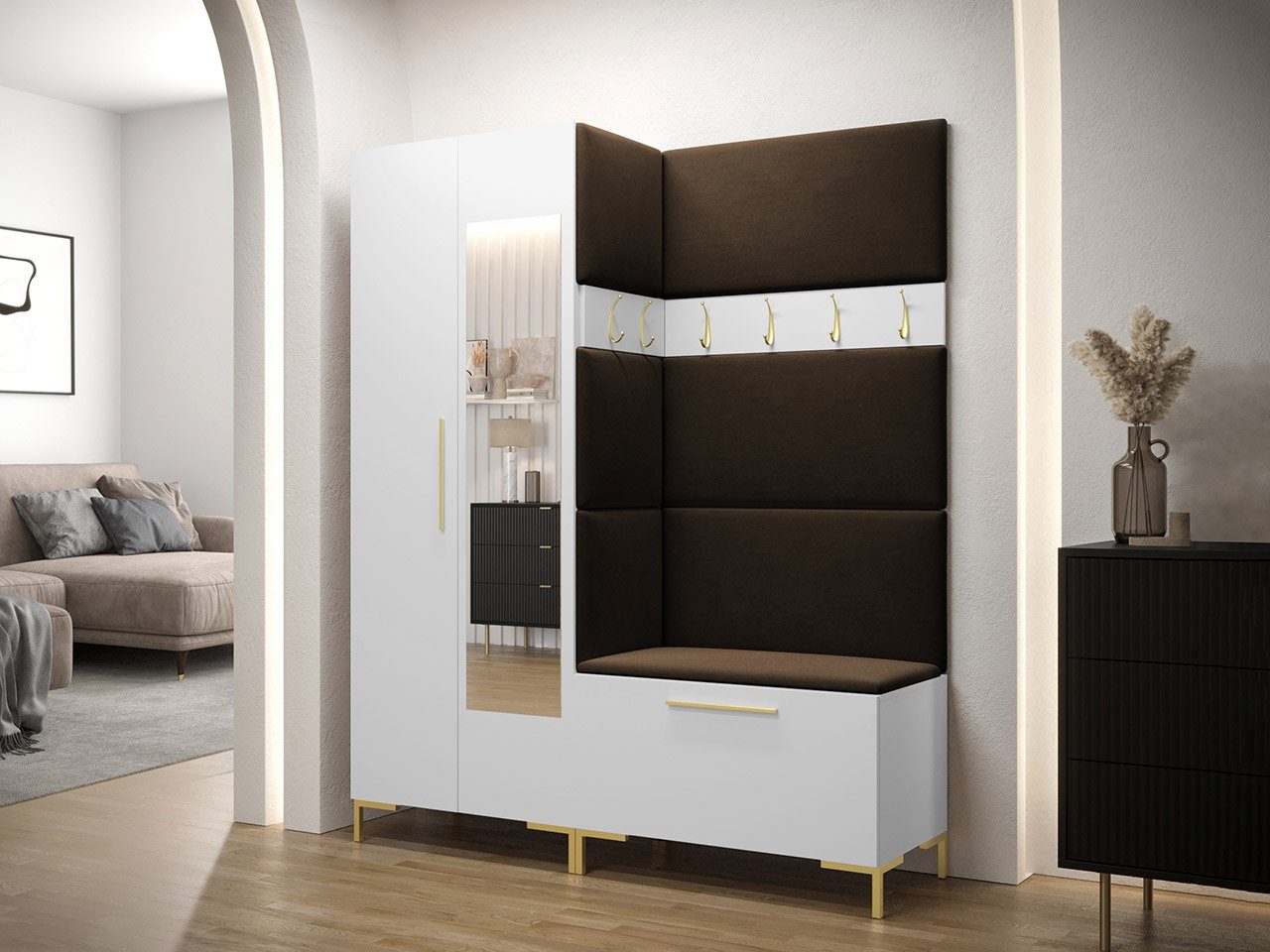 MIRJAN24 Garderoben-Set Zilion IX, (Komplett-Set, Schrank günstig online kaufen