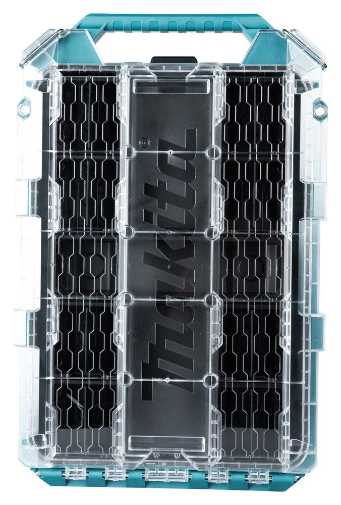 Makita Werkzeugbox MAKTRAK Organizer flach M »P-91051« 8,14L, 11 Organizer-Behälter, Effizientes Be- und Entladen mit dem MAKTRAK Koffer Sortiment