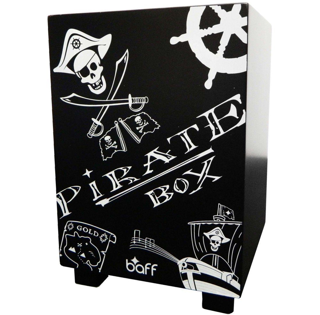 Baff Cajon Baff Pirat Kinderhocker Cajon für Kinder Piratenhocker Hocker 38
