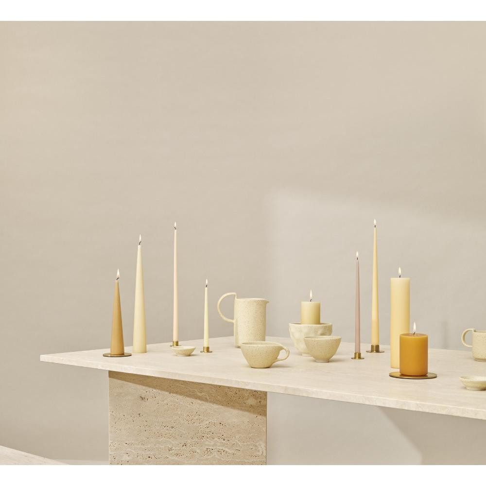 ester & erik Tafelkerze Spitzkerze Taper Candle Melon Sorbet (4-teilig) (42cm)