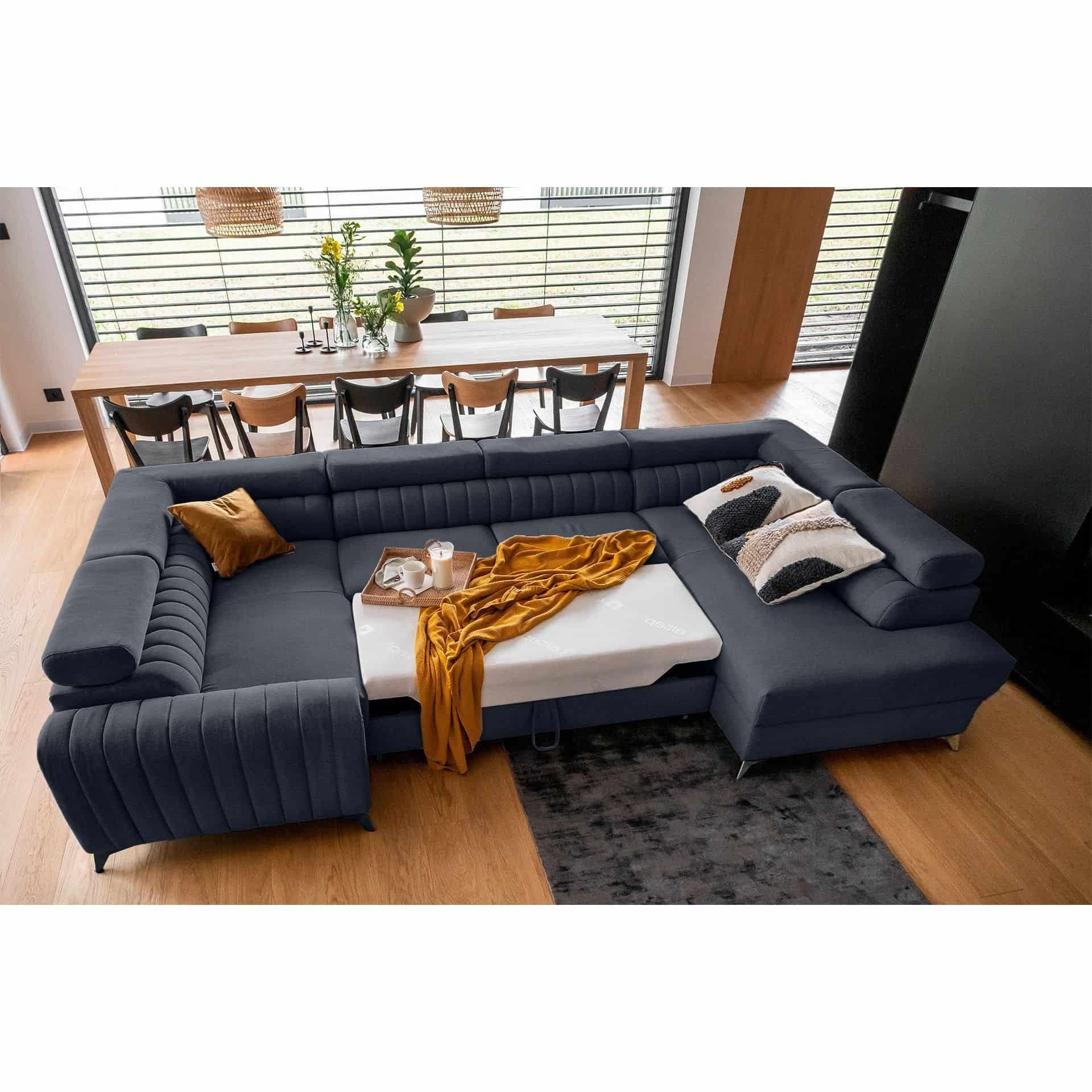 Myhomelando Wohnlandschaft Louis, mit Schlaffunktion, Bettkasten, günstig online kaufen