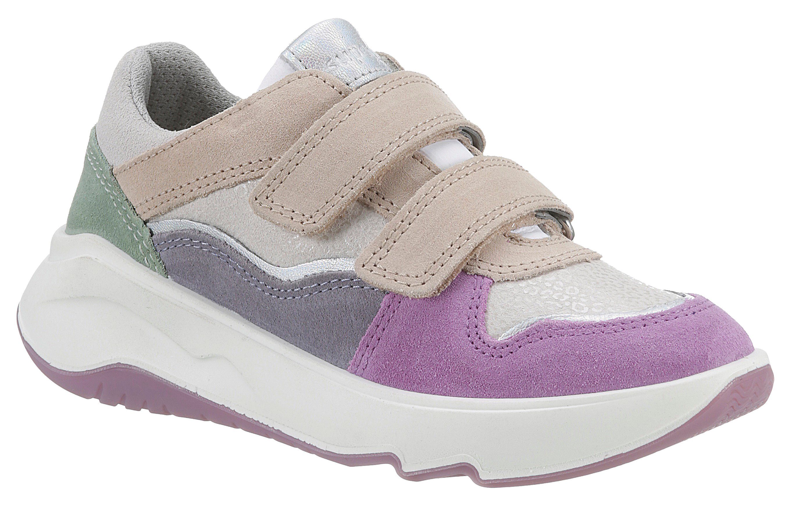 Superfit MELODY WM: Mittel Sneaker mit modischer Laufsohle bunt | Sneaker low