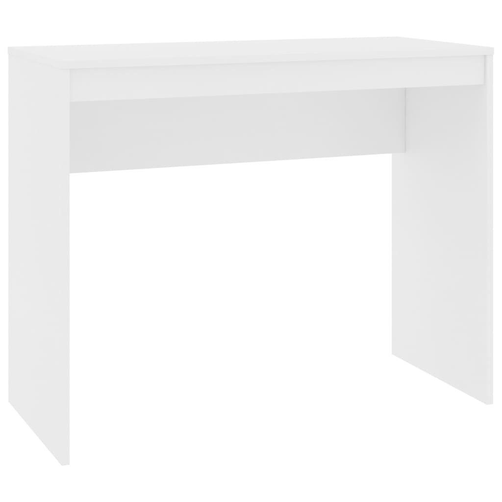 Schreibtisch Schreibtisch Weiß 904072 cm Spanplatte