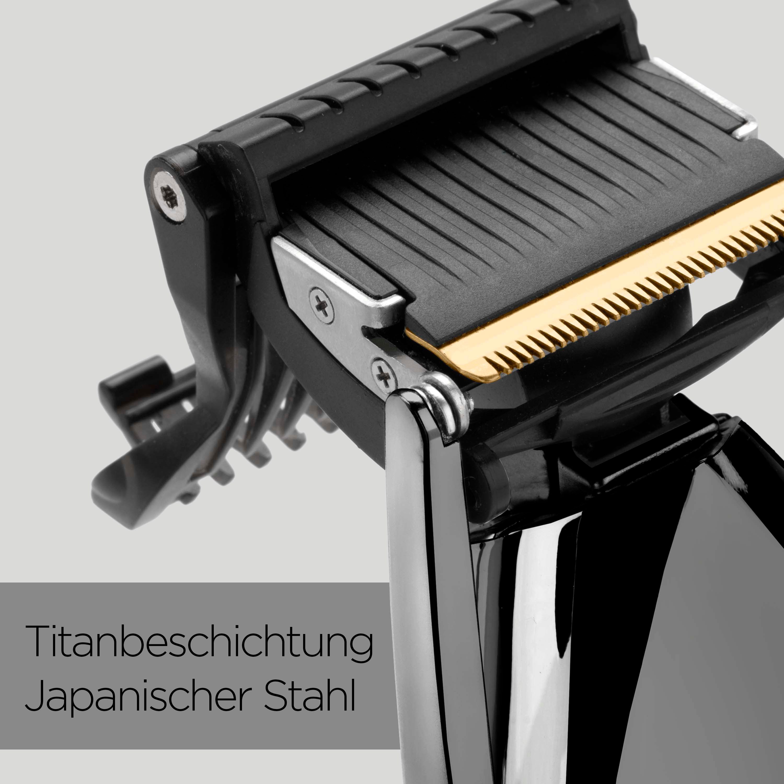BaByliss Bartschneider BaByliss Super-X Metal Stubble Trimmer Bartschneider, S991E, Flexibler Scherkopf, Titan-Klingen, 24 Schnittlängen von 0,4mm-5mm
