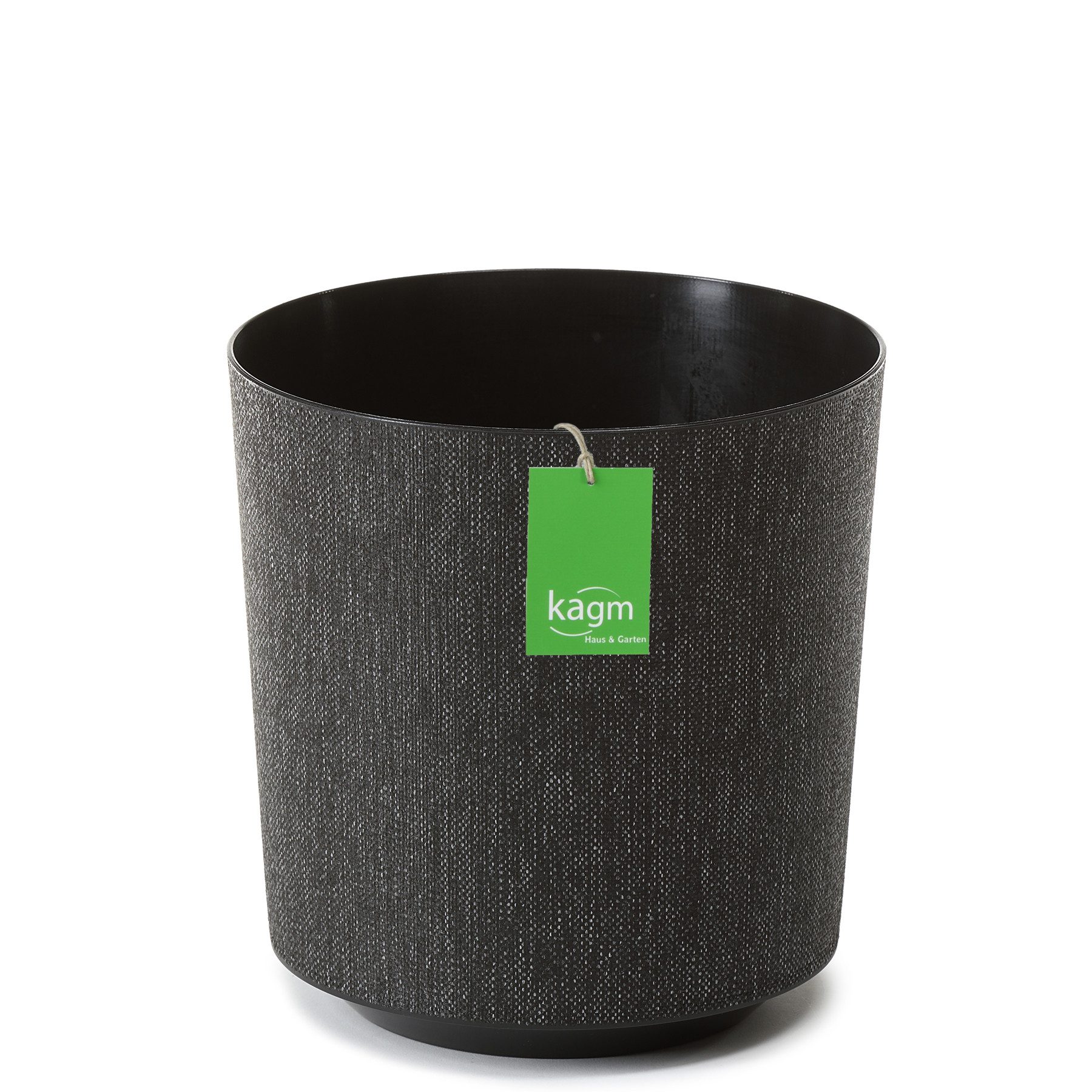 KAGM Übertopf Blumentopf Pflanztopf Blumenkübel in Textilstruktur TOP