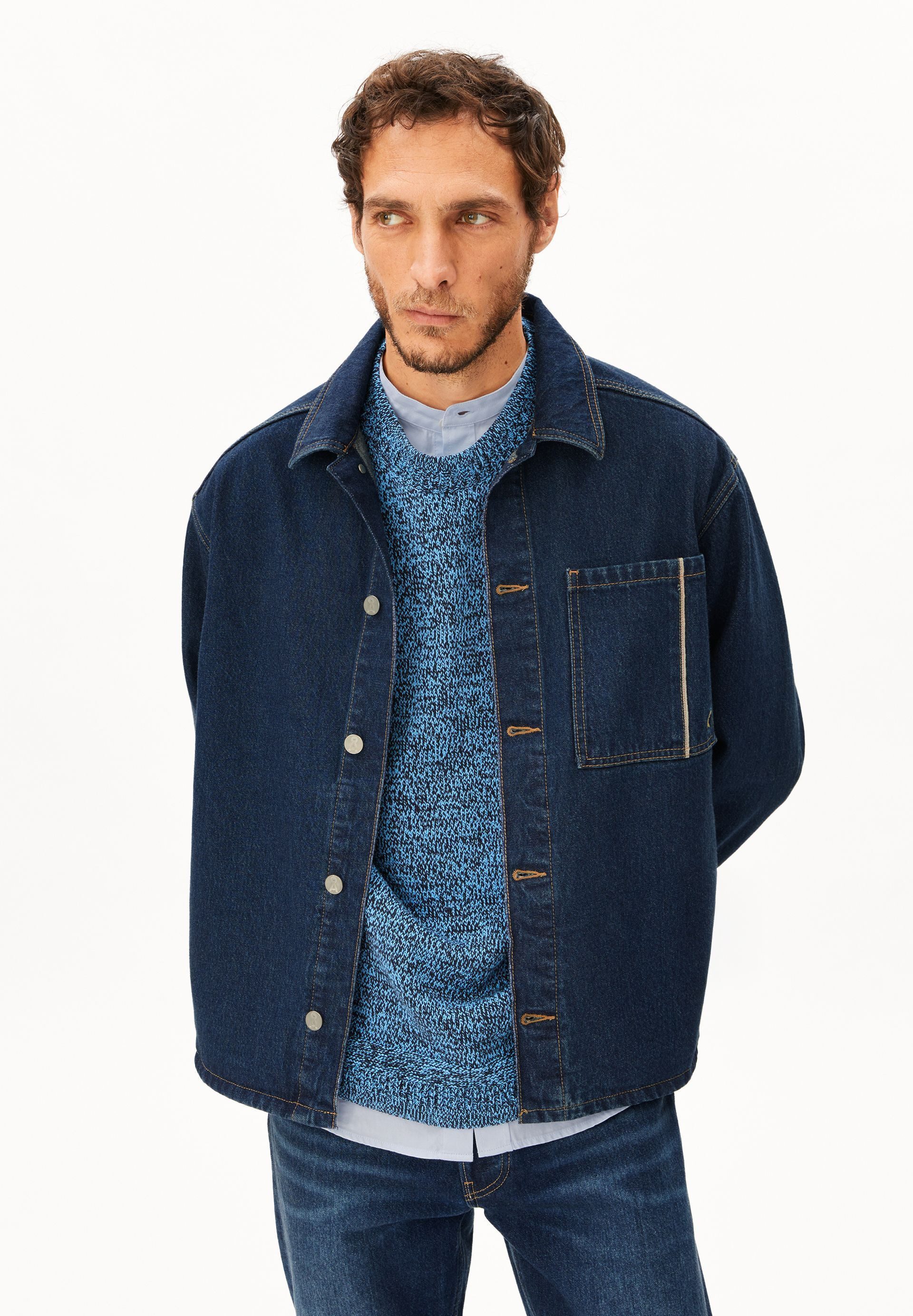 Armedangels Jeansjacke SELVEDGE Jeansjacke aus 100% Bio-Baumwolle Relaxed Fit
