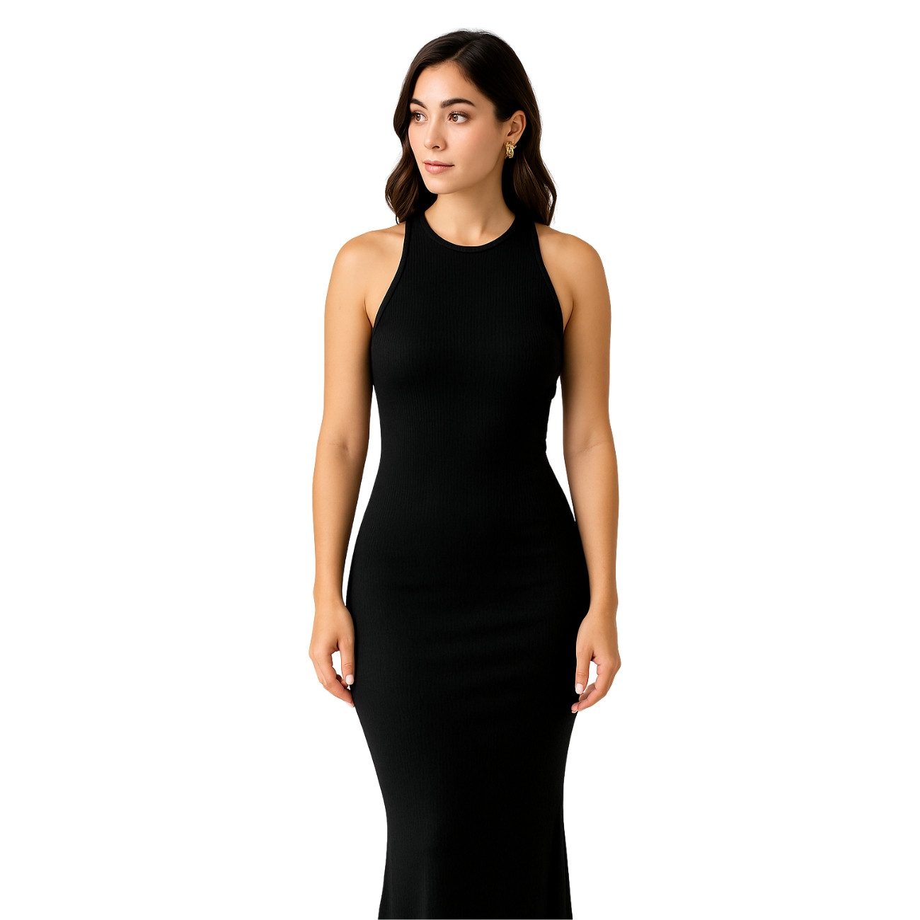 Milauren Maxikleid SORELLE figurbetont Limited Style Slim fit Sommerkleid, günstig online kaufen