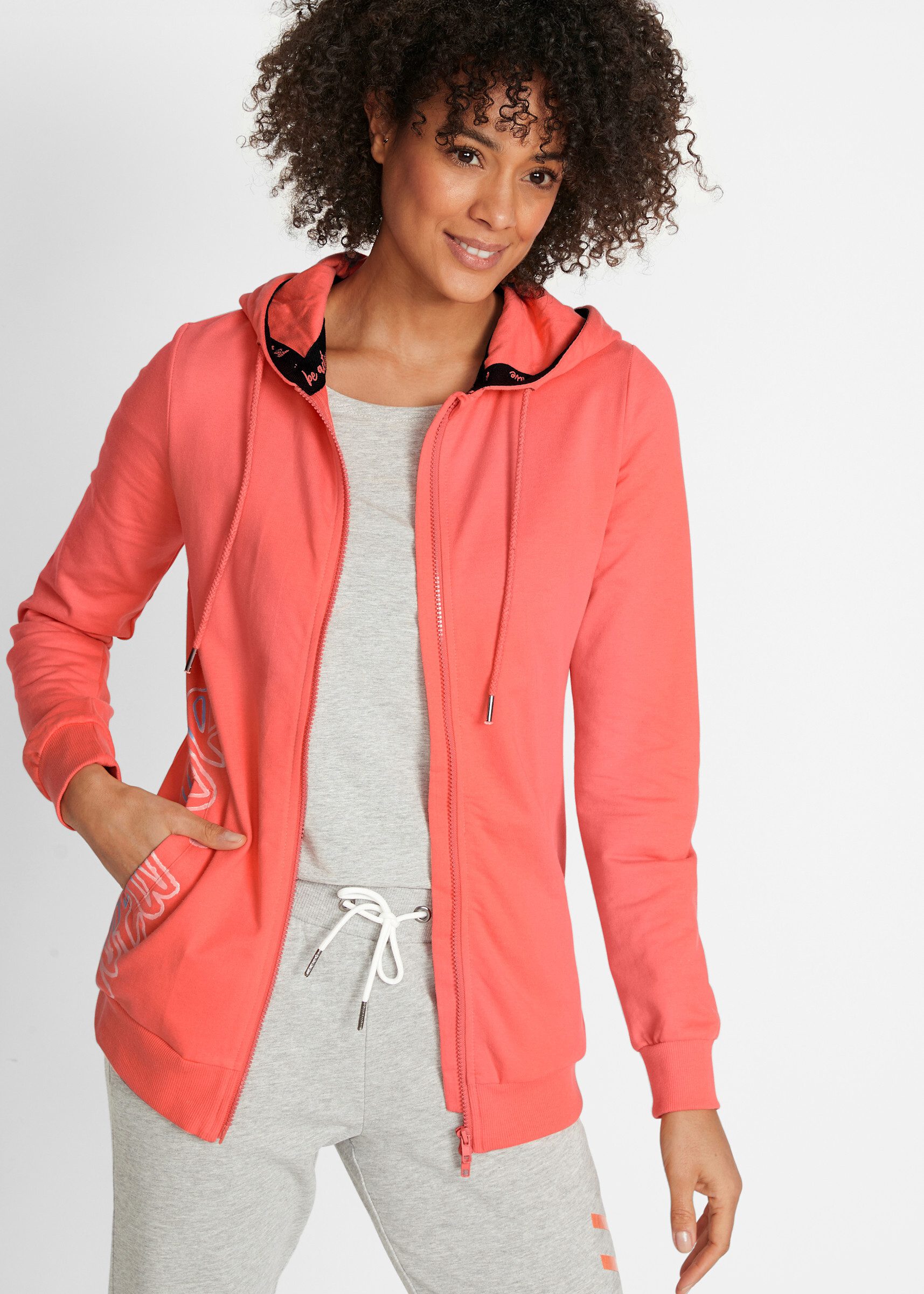 Witt Trainingsshirt Sweatjacke Langarm