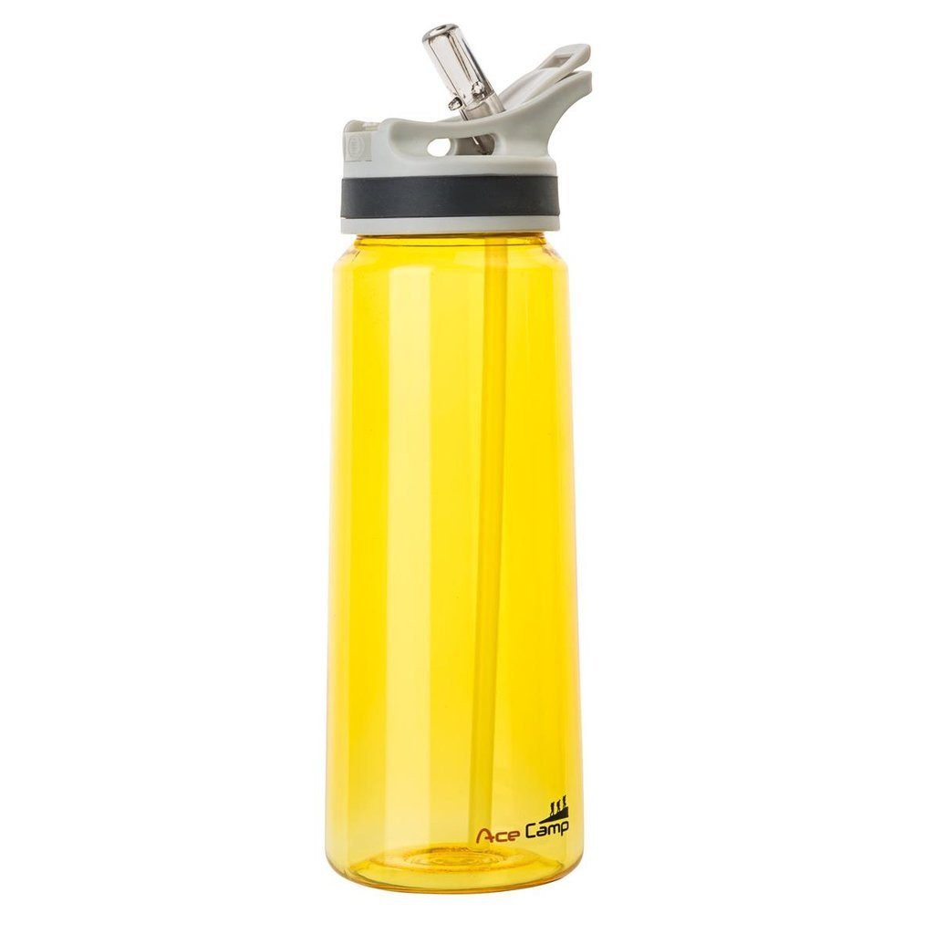 AceCamp Trinkflasche 750 ml mit Sprungdeckel in Pink für Alltag, Sport und Outdoor, BPA-frei, auslaufsicher, leicht, alltagstauglich, Sprungdeckel
