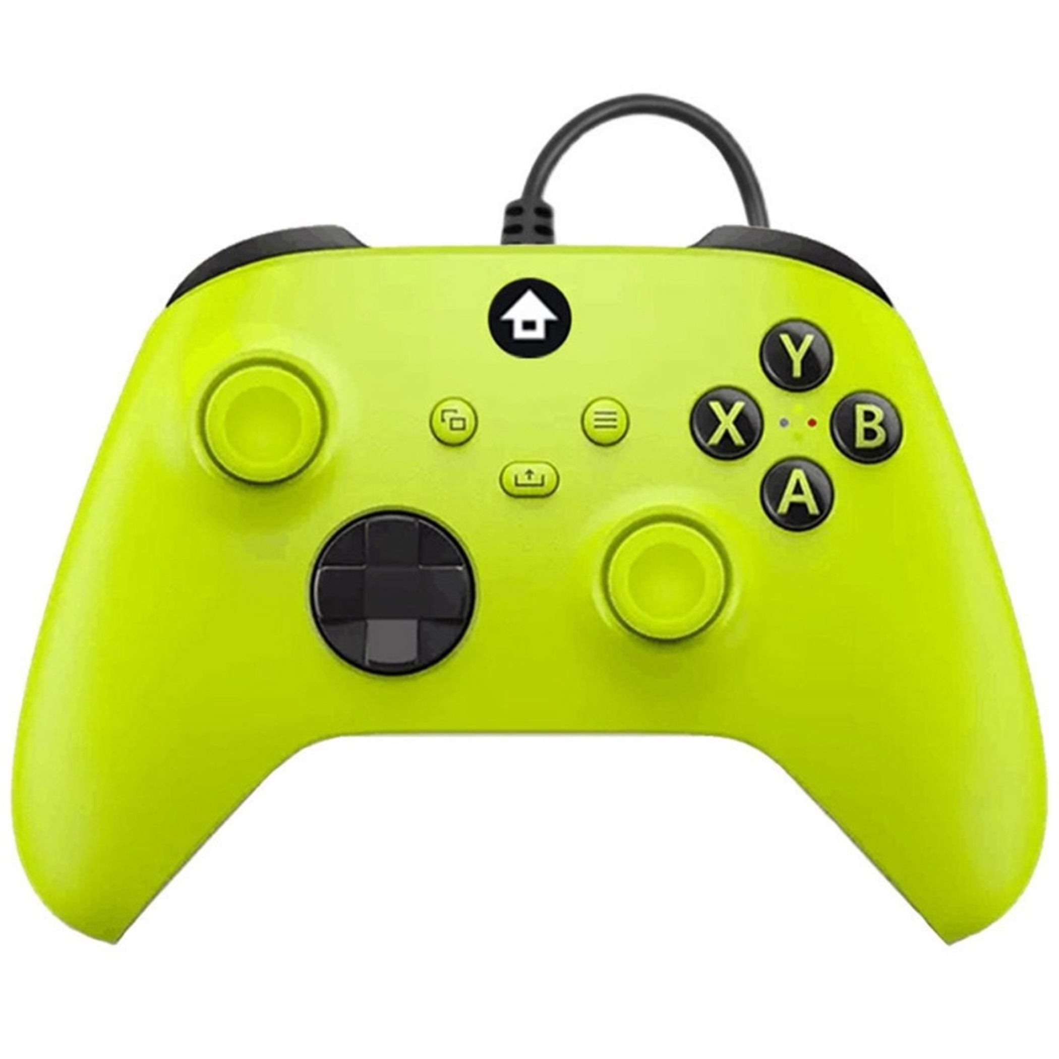 Wigento Kabelgebundener Gaming Controller für Xbox One / Series S / X / PC Xbox-Controller (Kabelgebunden, Dual Vibration, 3,5 mm Kopfhöreranschluss)