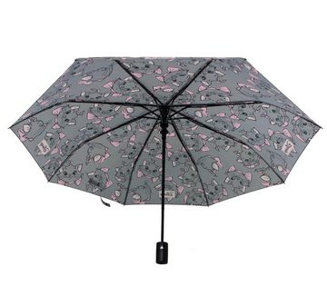 Vadobag Taschenregenschirm Faltbarer Regenschirm The Aristocats Marie Grey Sky, Auf-Automatik