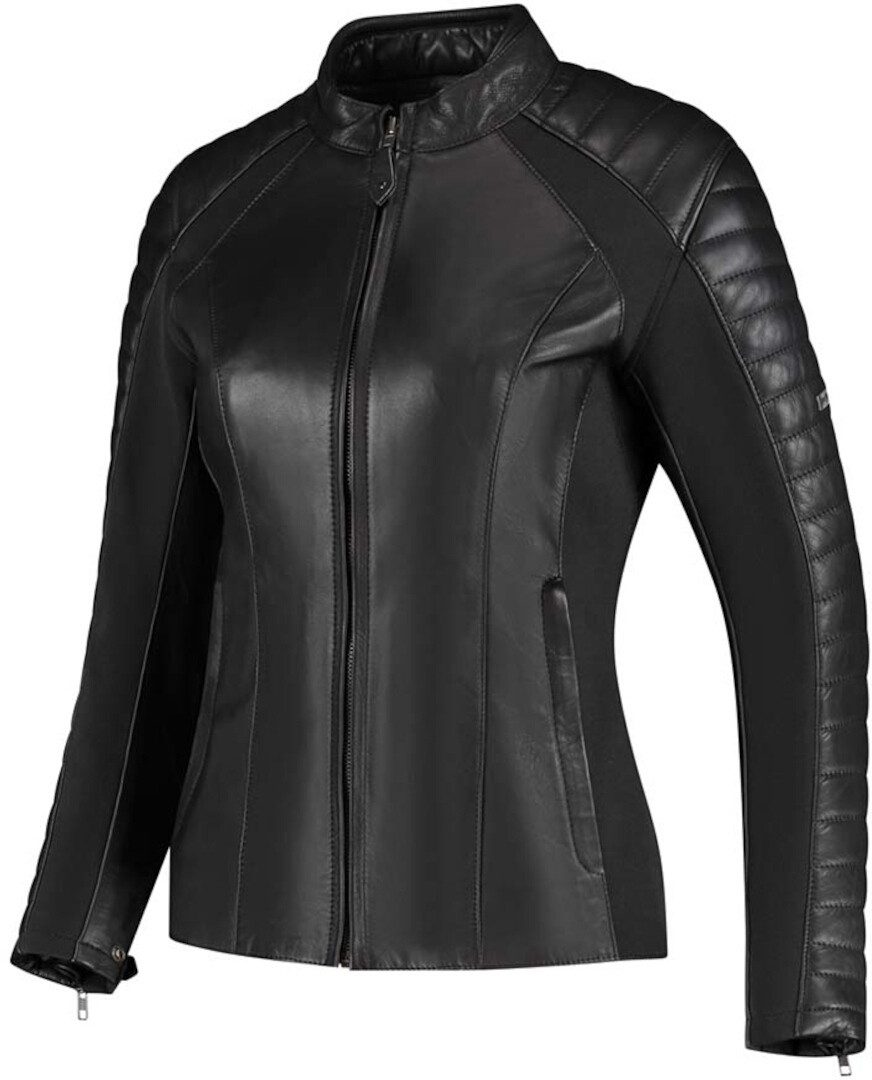 Rusty Stitches Motorradjacke Donna Damen Motorrad Lederjacke herausnehmbare günstig online kaufen