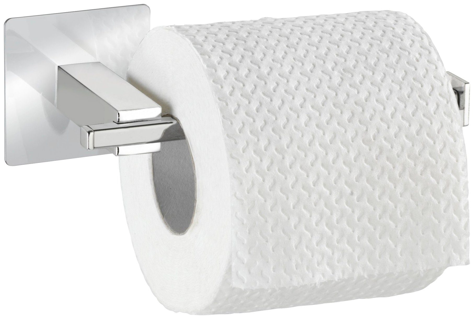 WENKO Toilettenpapierhalter Turbo-Loc Quadro (1-St) günstig online kaufen