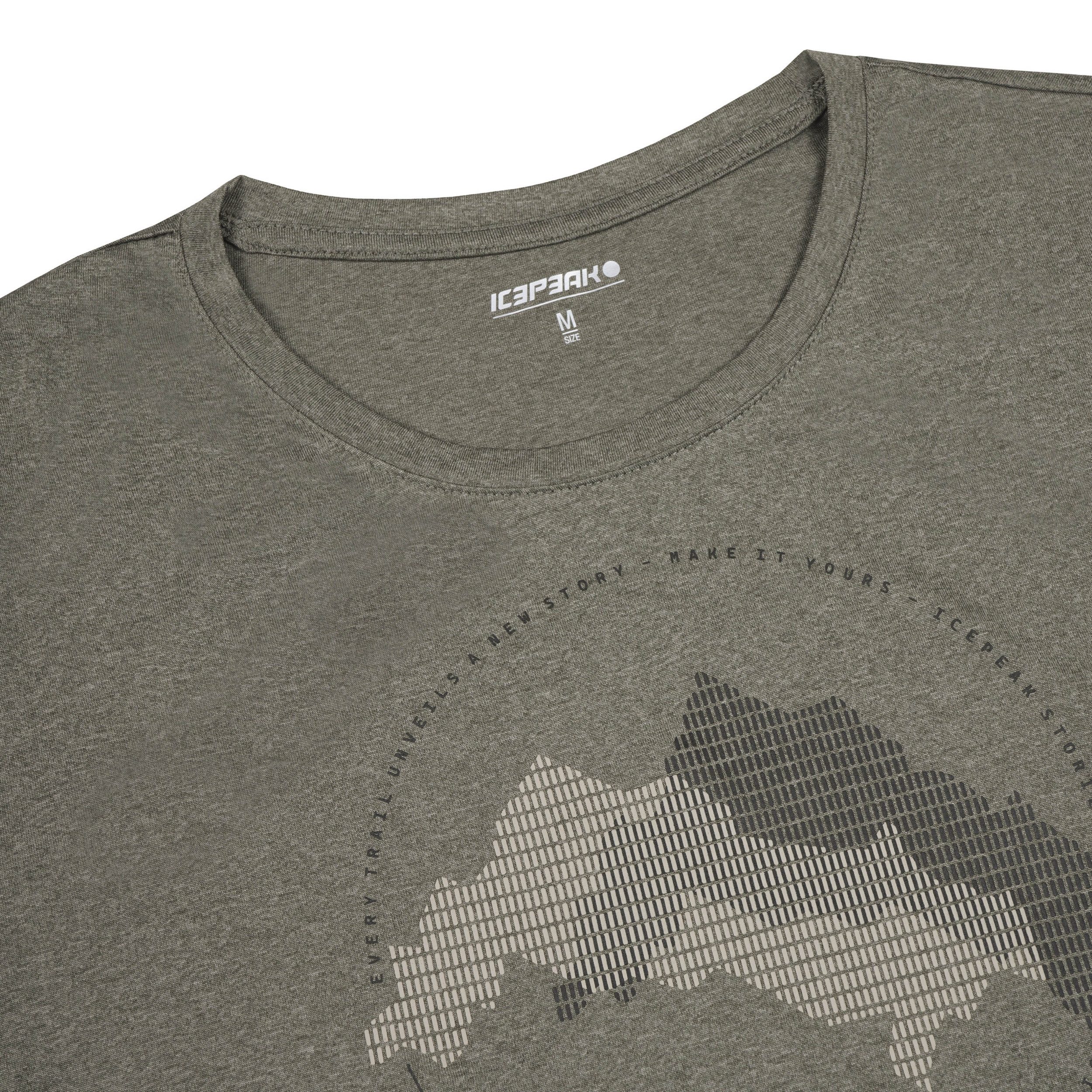 Icepeak Funktionsshirt ICEPEAK BEARDEN GRANIT