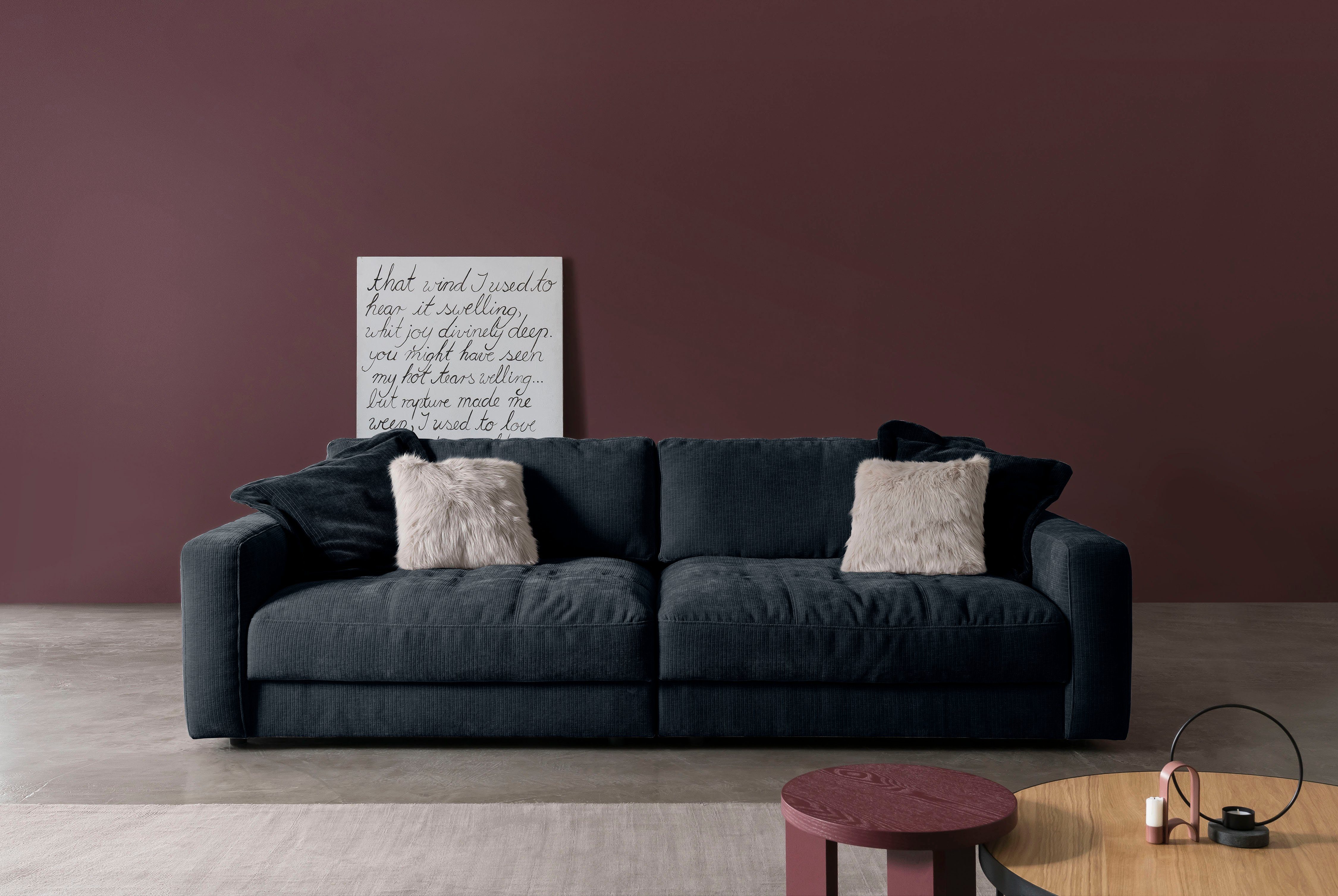 BETYPE Big-Sofa Be Comfy, legerer Sitzkomfort, günstig online kaufen
