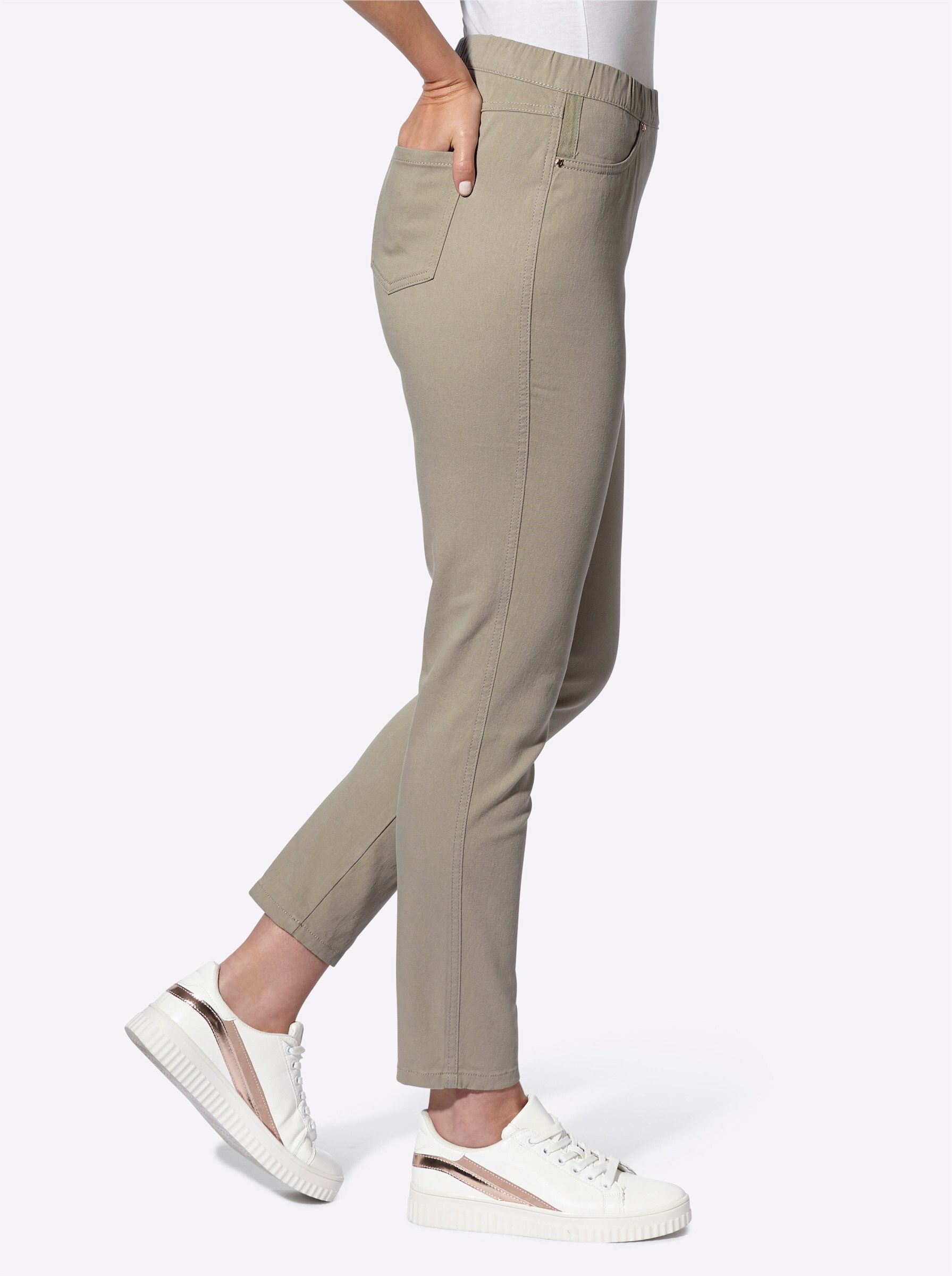 Bequeme Jeans Schlupfhose komfortabel