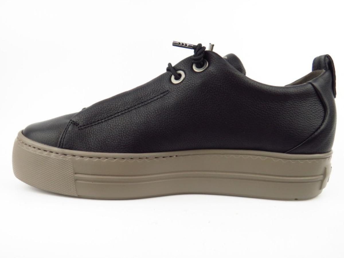 Paul Green Glattleder schwarz Sneaker günstig online kaufen