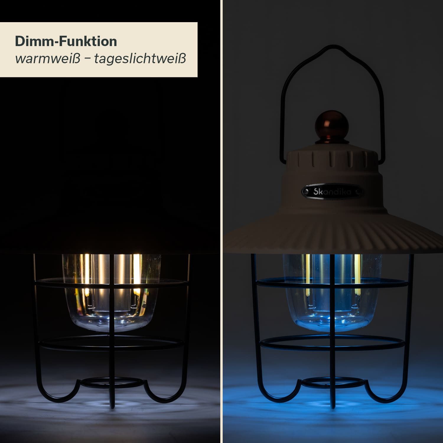 Skandika LED Gartenleuchte Campinglampe Soroya im günstig online kaufen